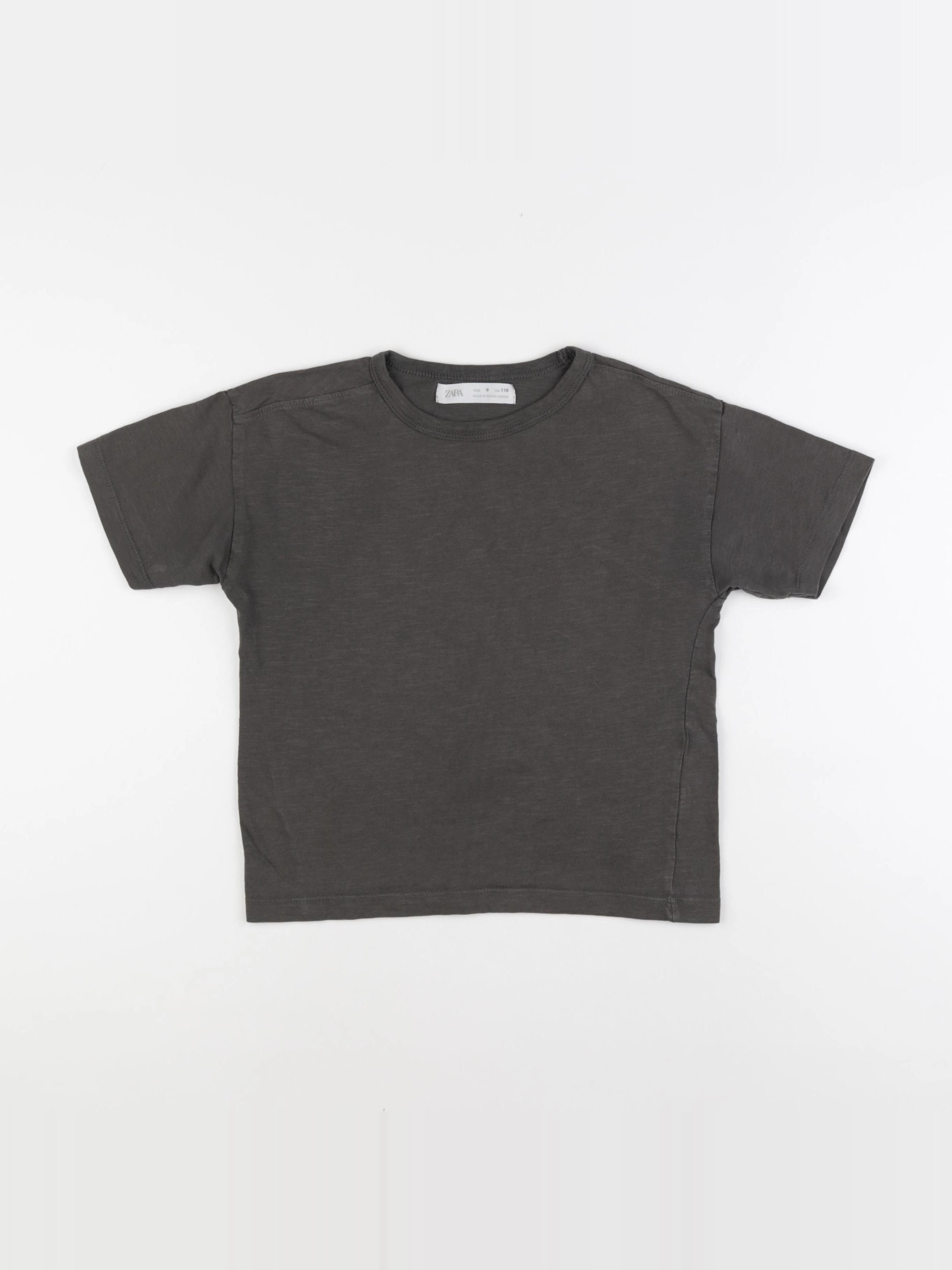 Zara - tee-shirt vert - 6 ans