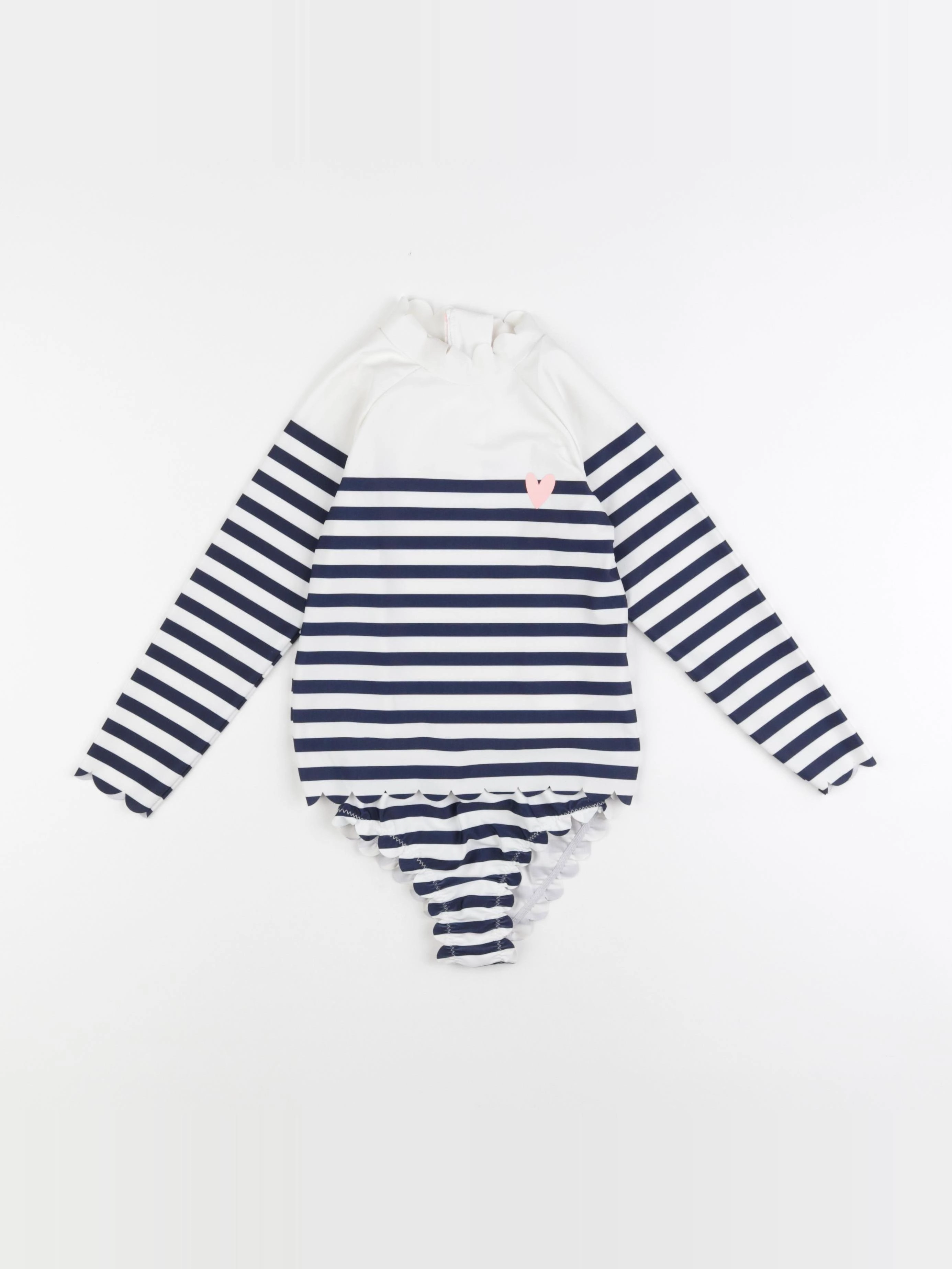 Vertbaudet - maillot de bain bleu - 2 ans