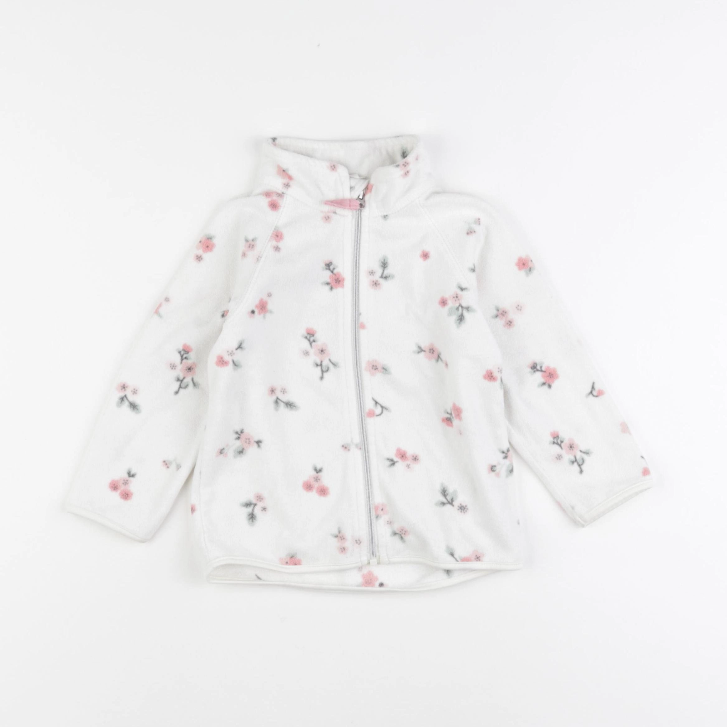H&M - polaire rose - 12/18 mois