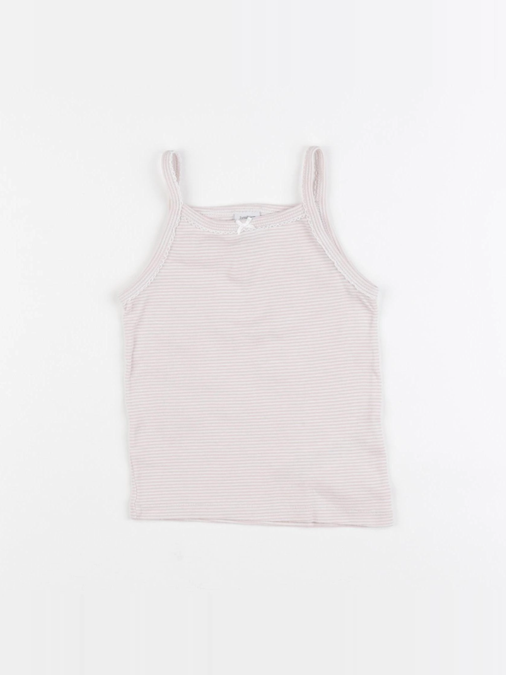 Petit Bateau - maillot de corps rose - 2 ans