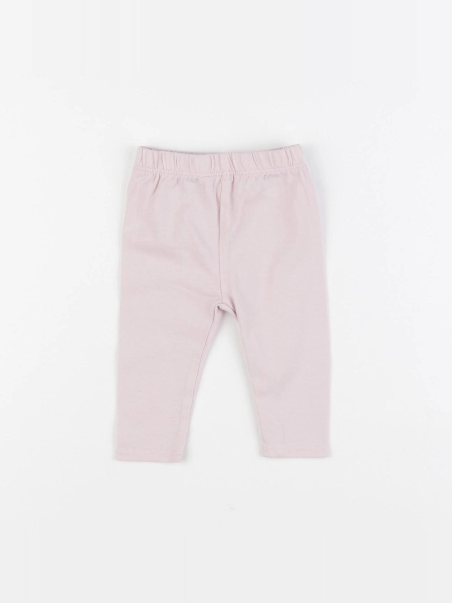 Vertbaudet - legging rose - 3 mois