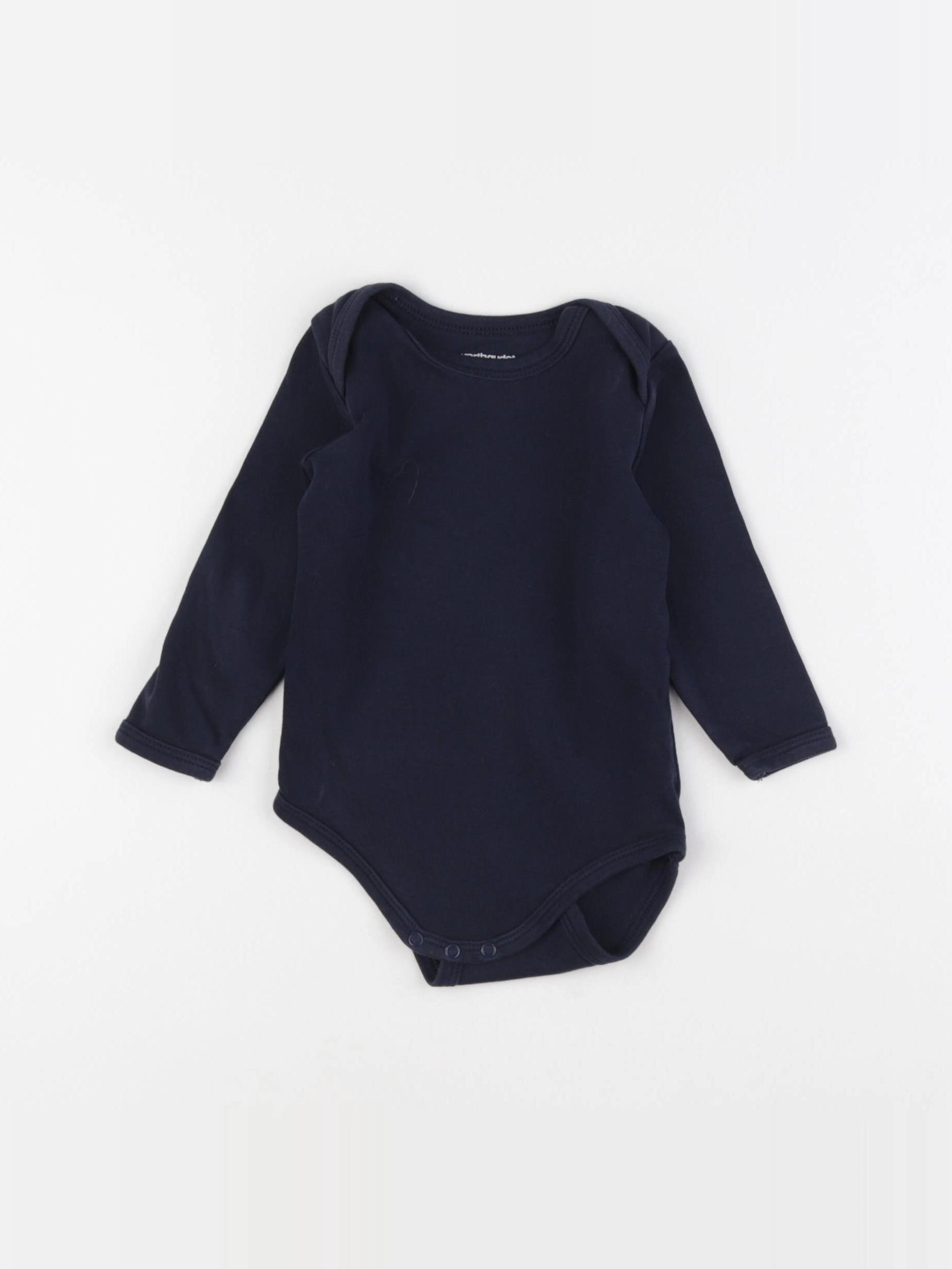 Vertbaudet - body bleu - 18 mois