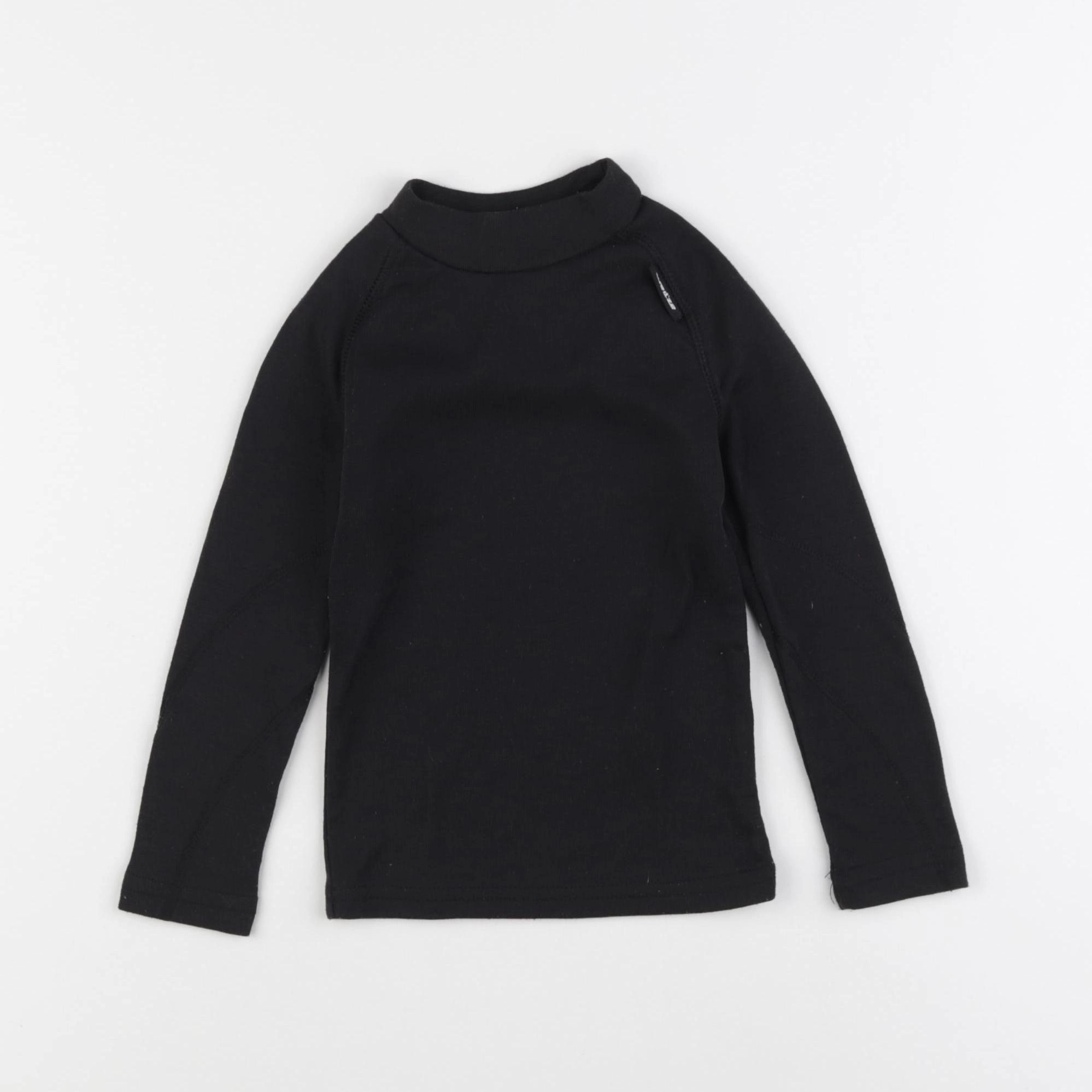 Decathlon ski - sous-pull technique noir - 10 ans
