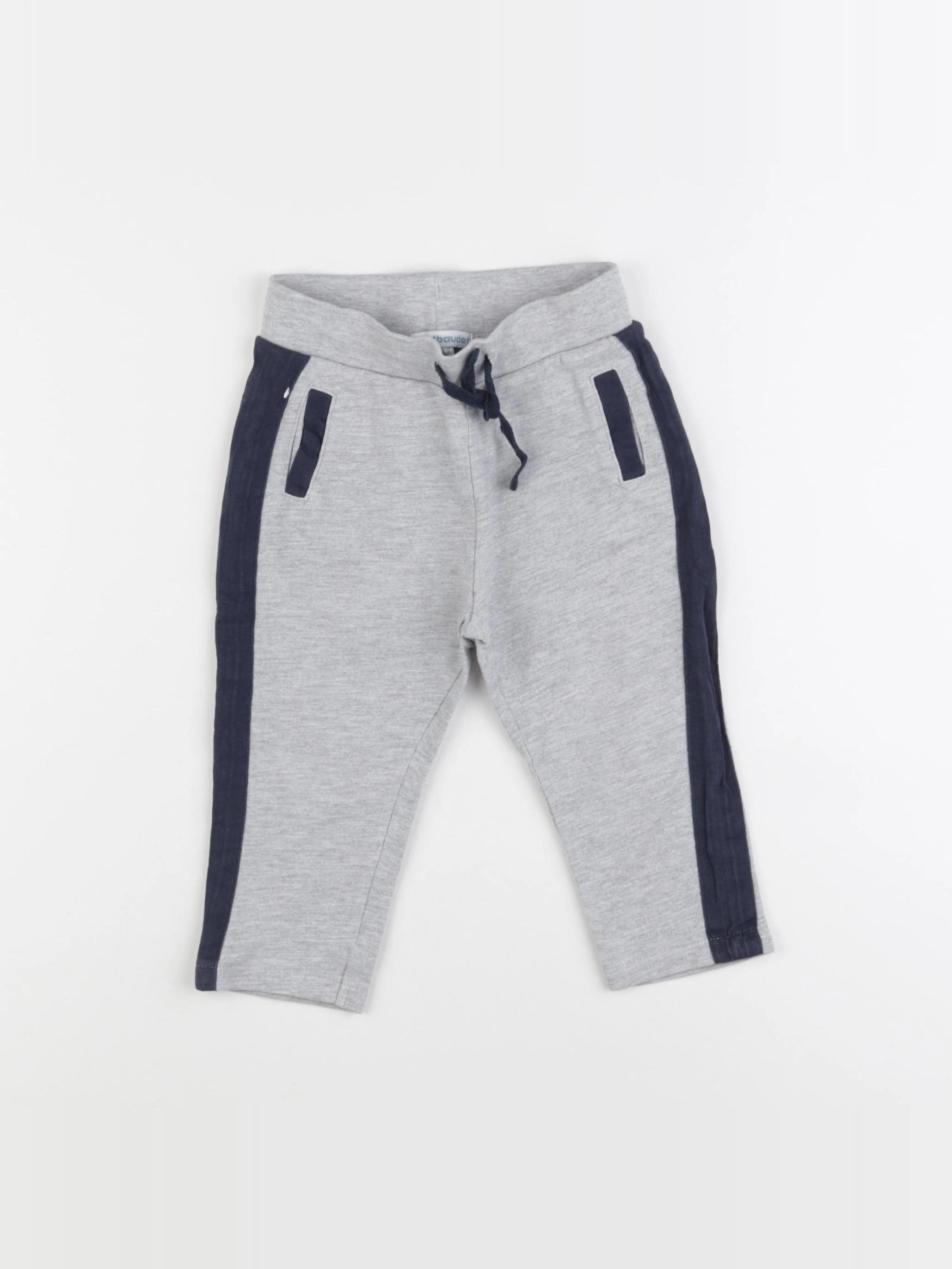 Vertbaudet - jogging gris - 2 ans