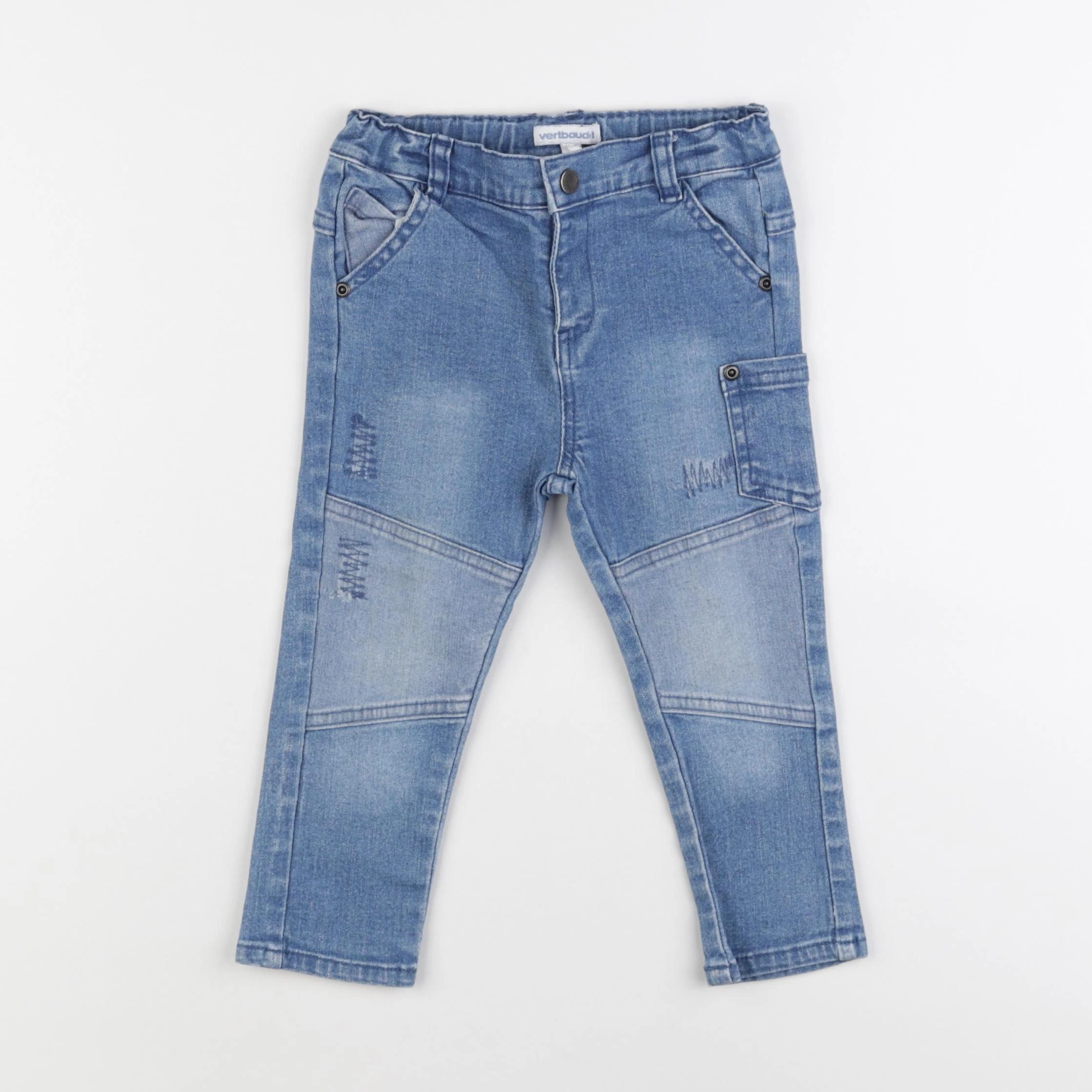 Vertbaudet - jean bleu - 2 ans