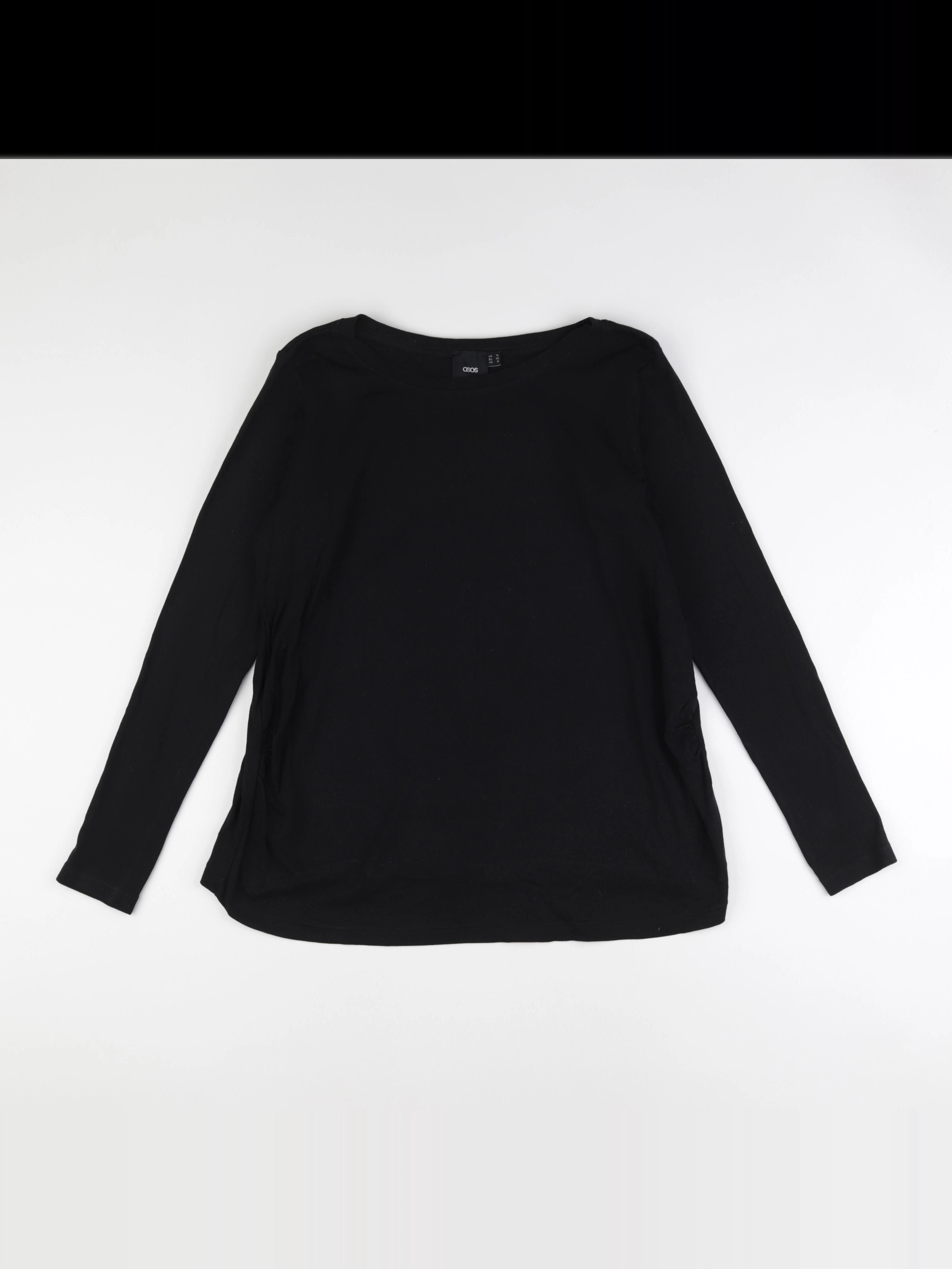 Asos - tee-shirt grossesse noir - 42