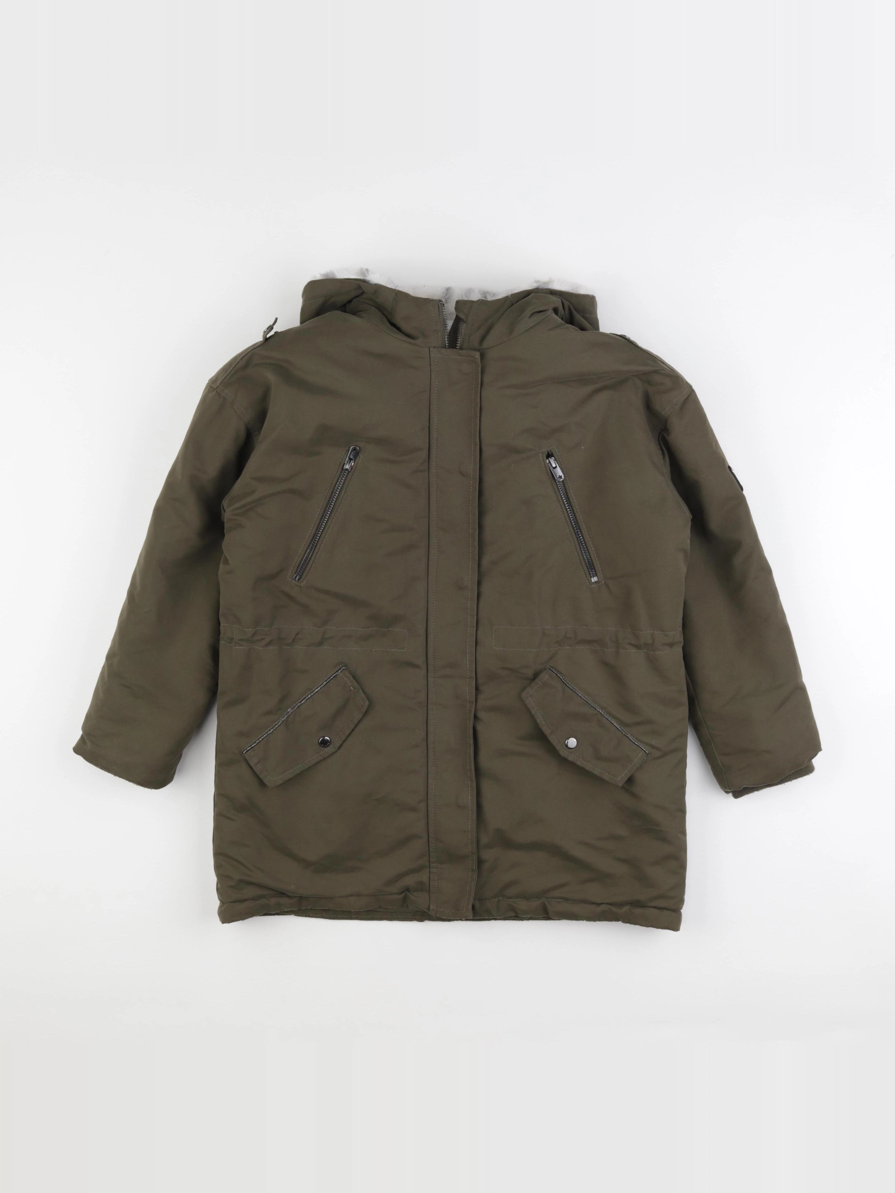 IKKS - manteau vert - 10 ans