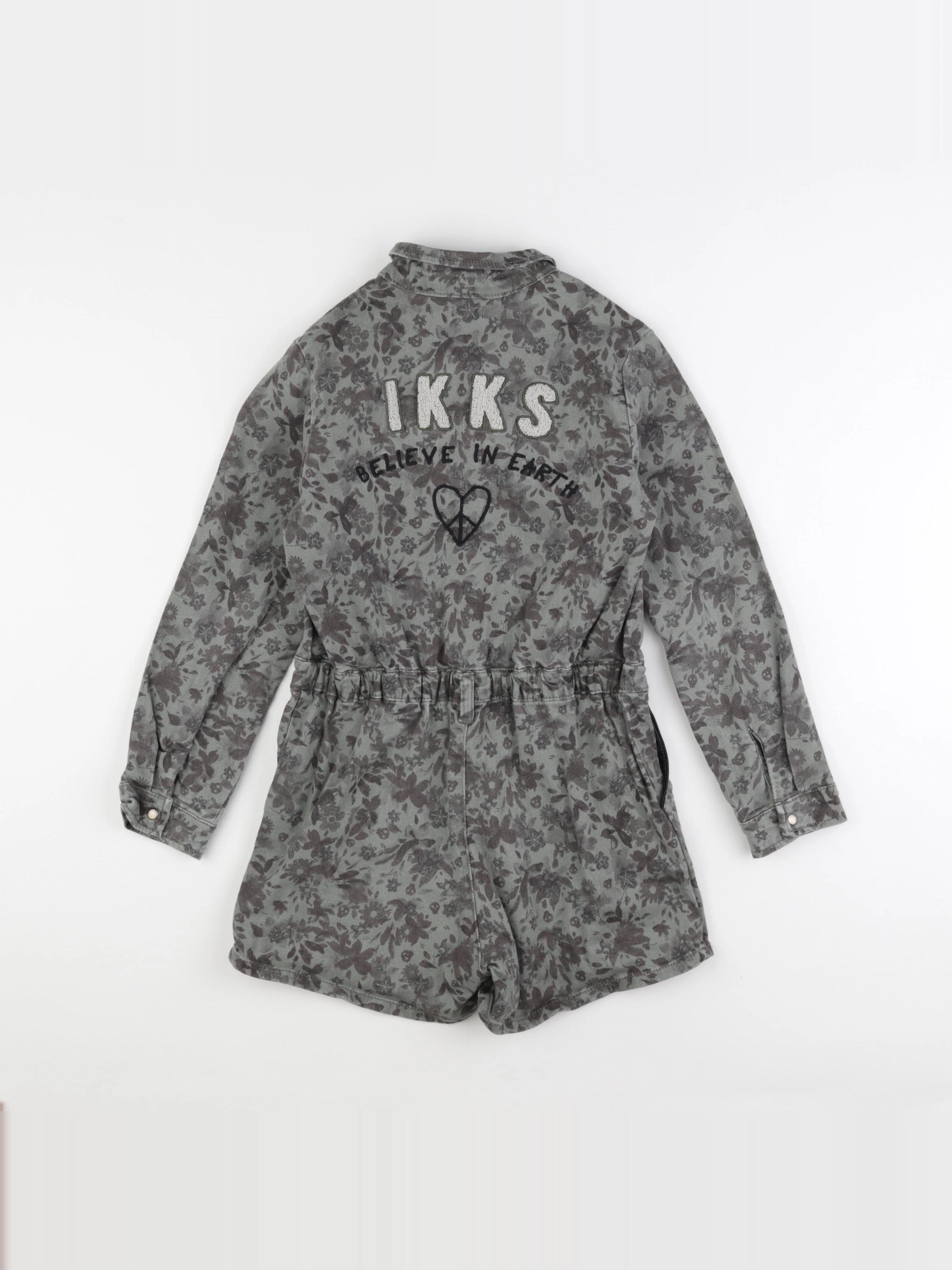IKKS - salopette vert - 10 ans