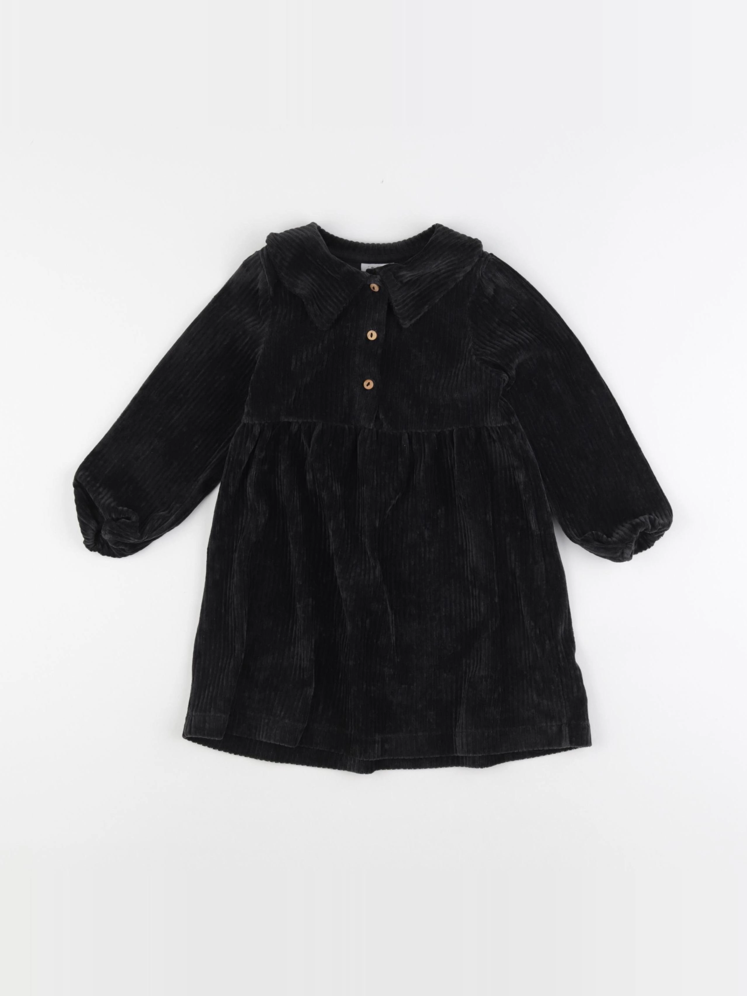 Zara - robe noir - 2/3 ans