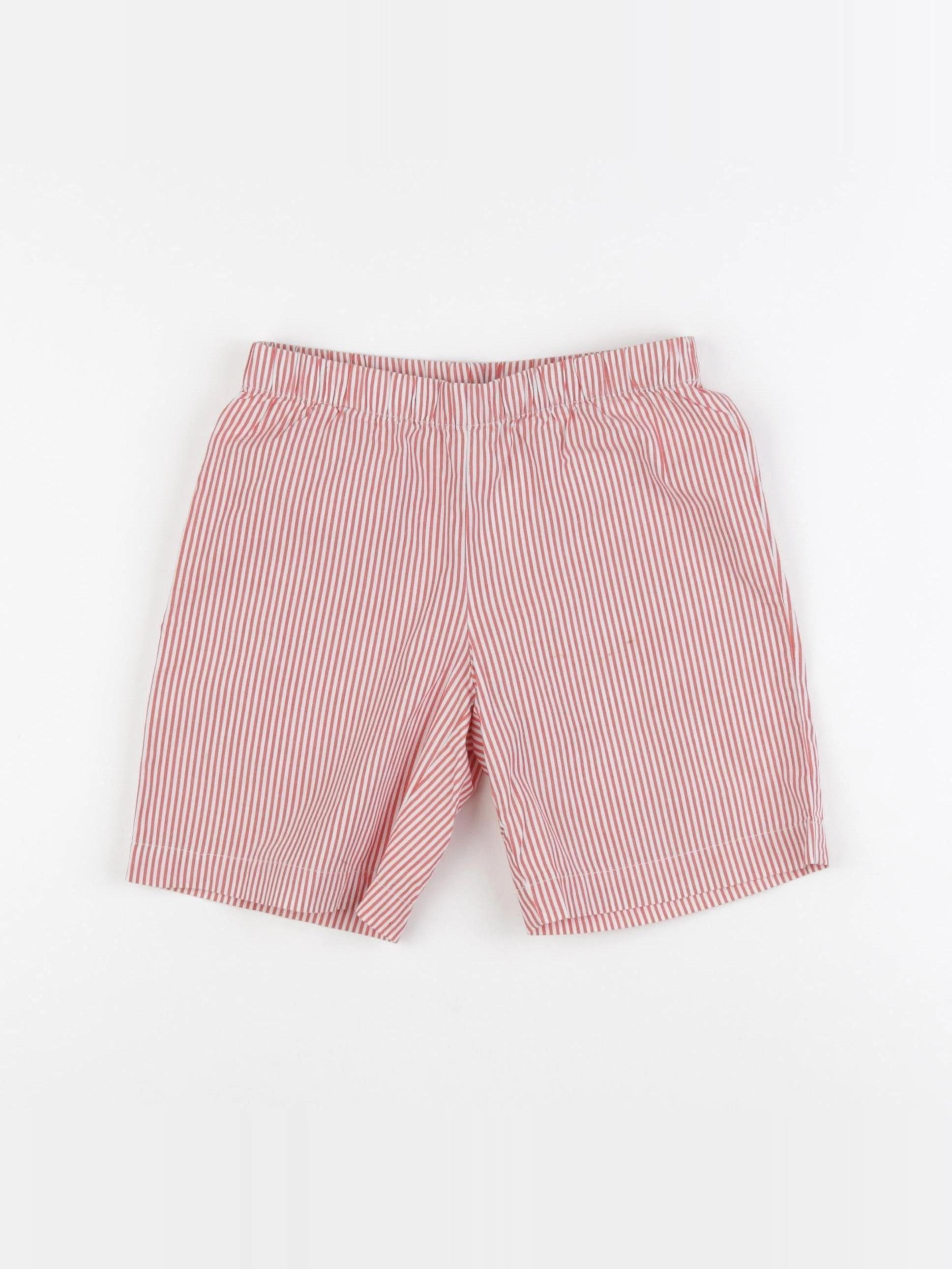 Jacadi - short blanc, rouge - 6 ans