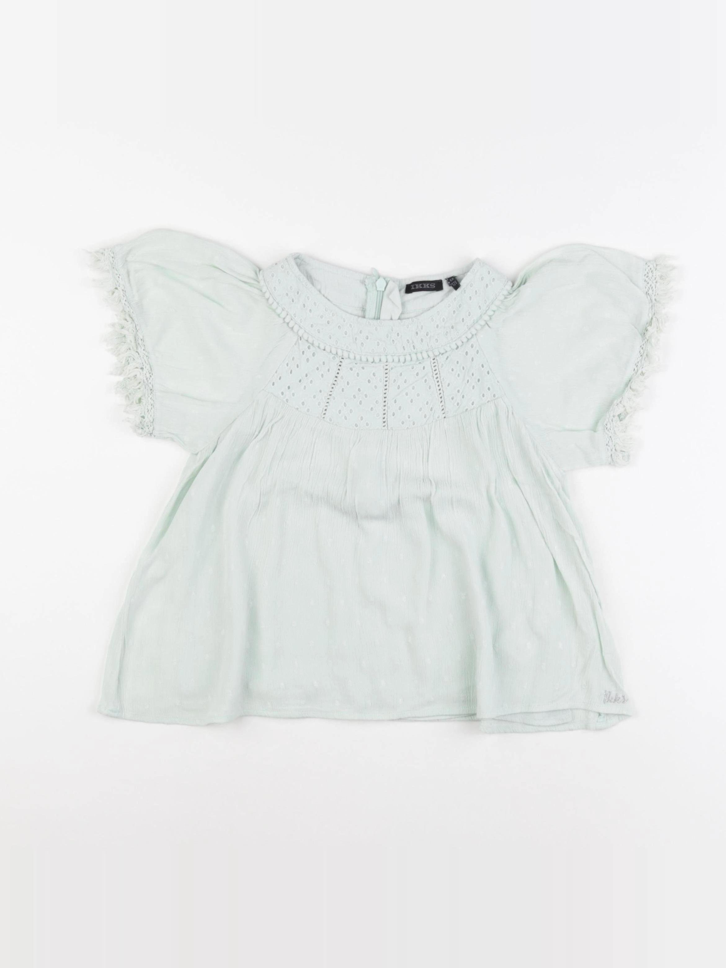 IKKS - tee-shirt bleu - 8 ans