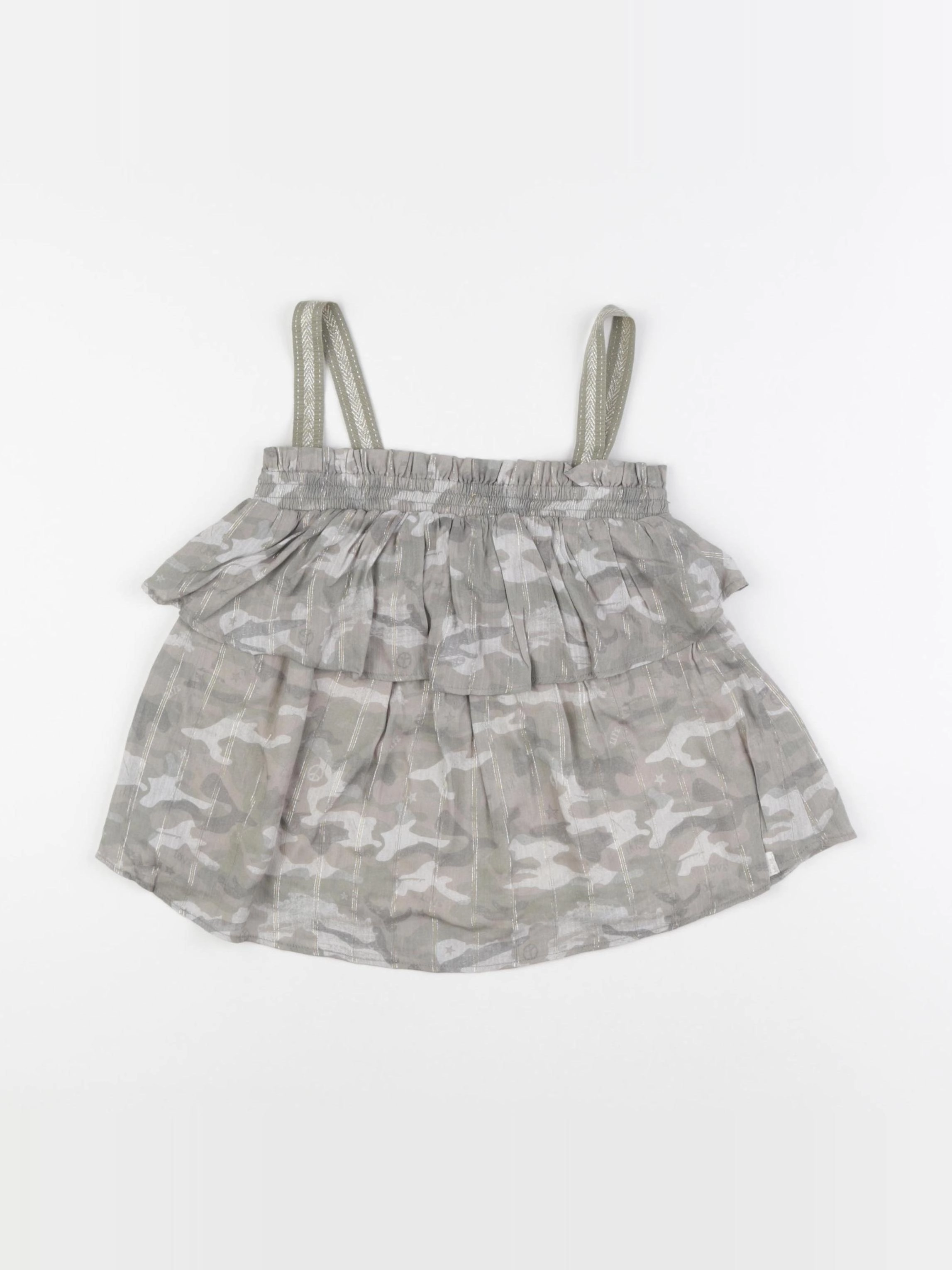 IKKS - blouse vert - 8 ans