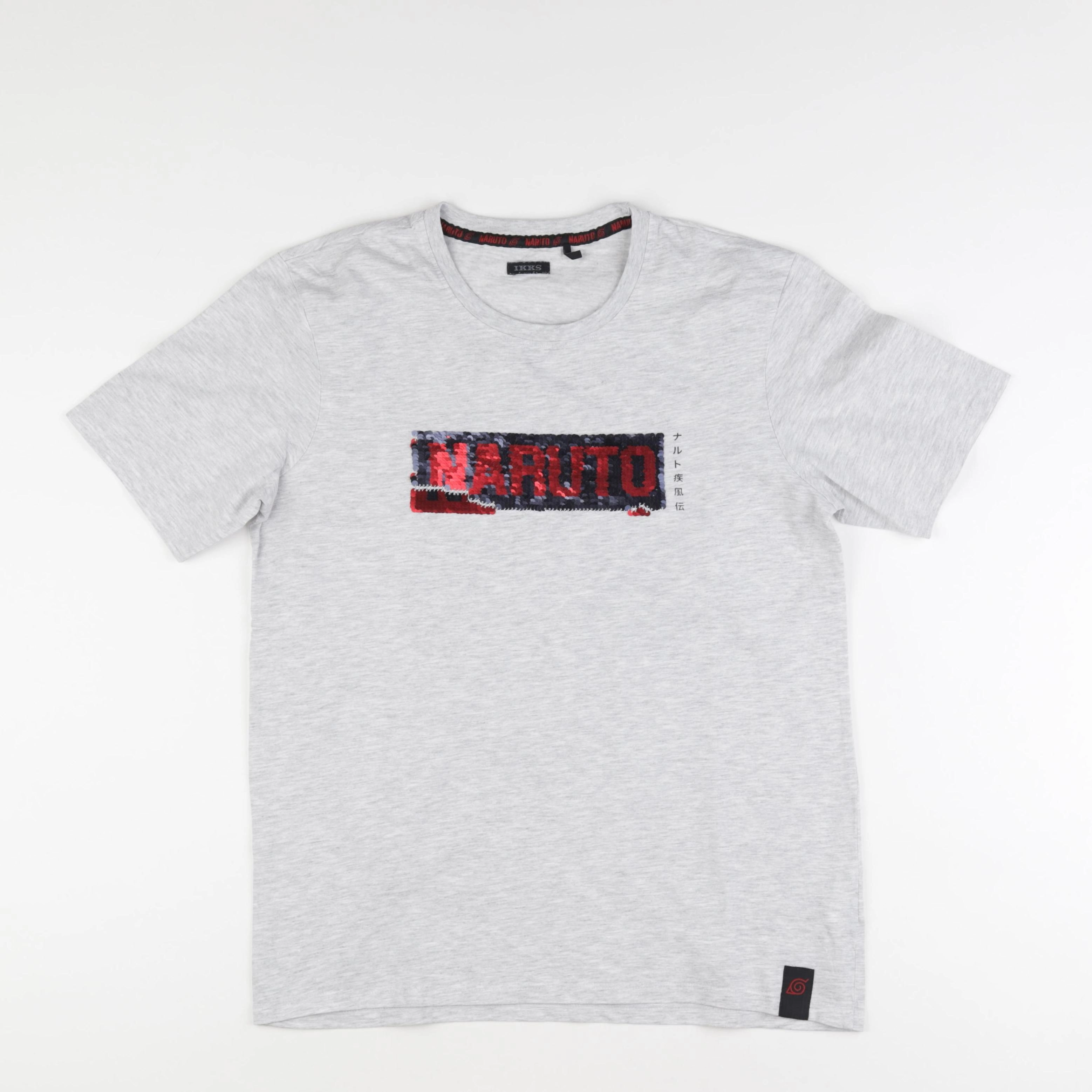 IKKS - tee-shirt imprimé au dos gris - 16 ans