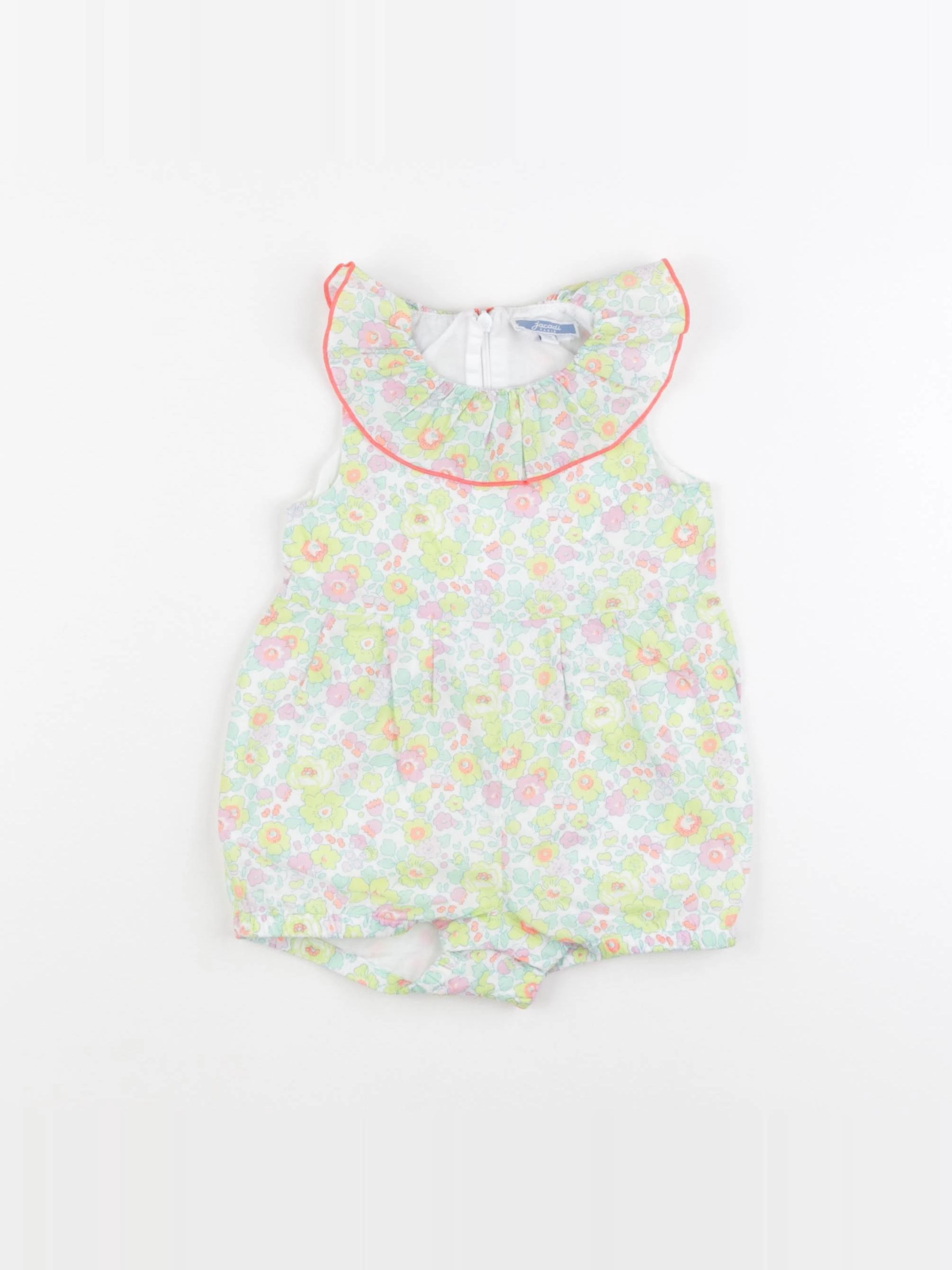 Jacadi - combinaison liberty multicolore - 18 mois