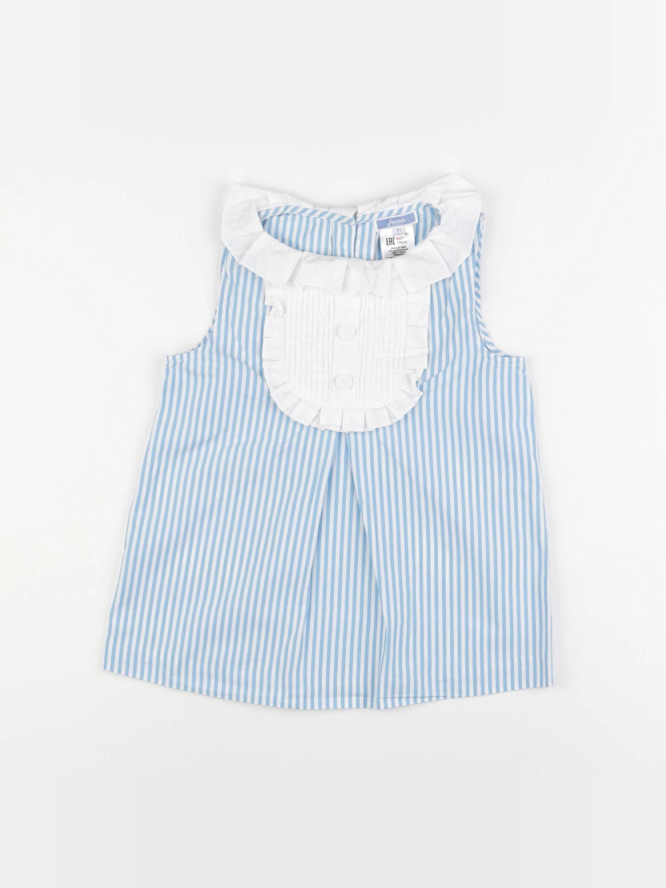 Jacadi - blouse bleu - 8 ans