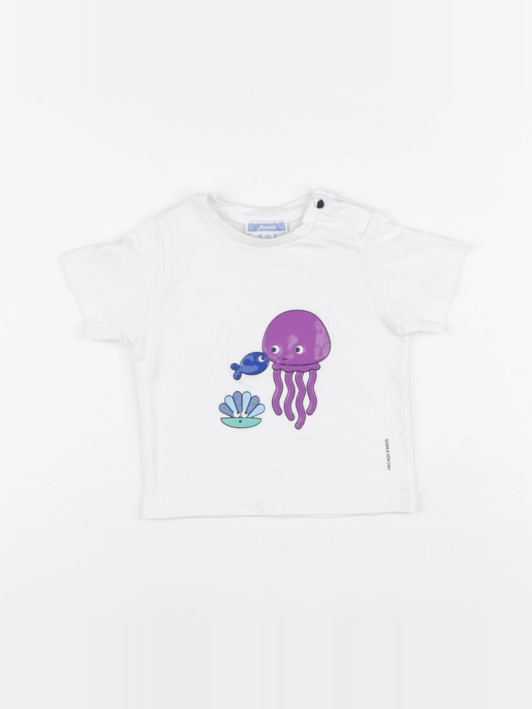 Jacadi - tee-shirt blanc - 18 mois