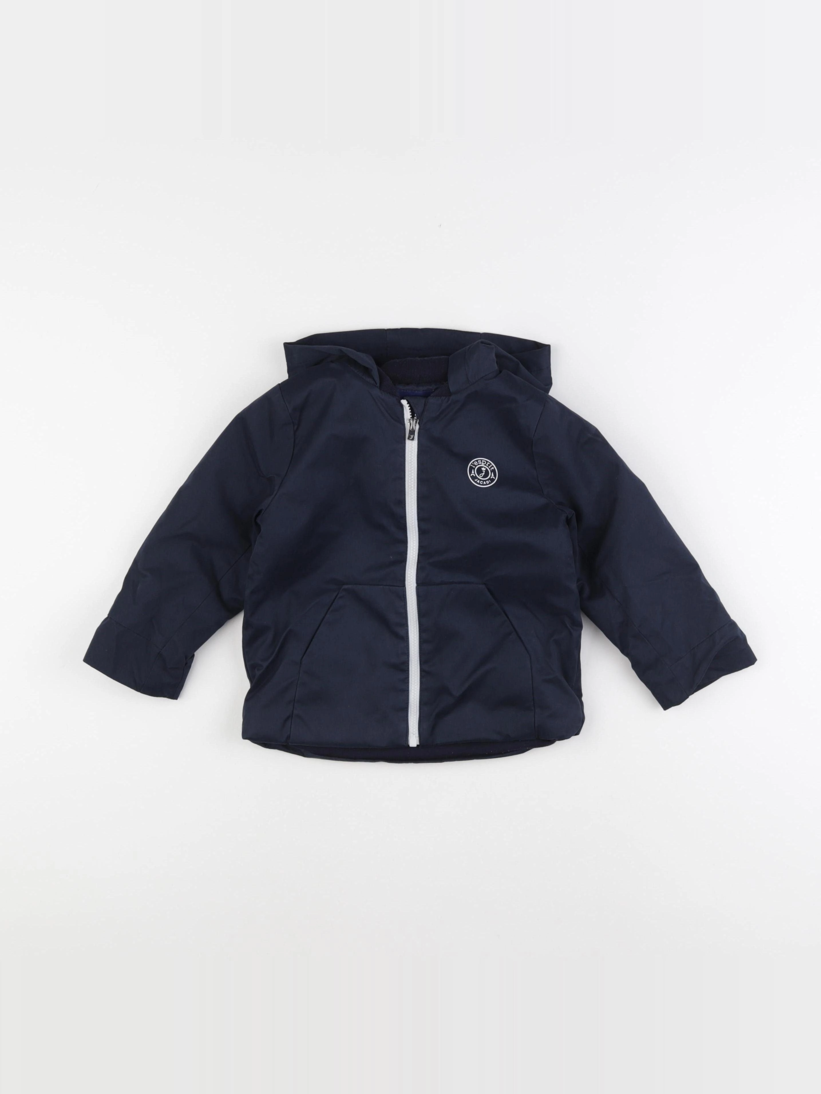 Jacadi - manteau bleu - 24 mois