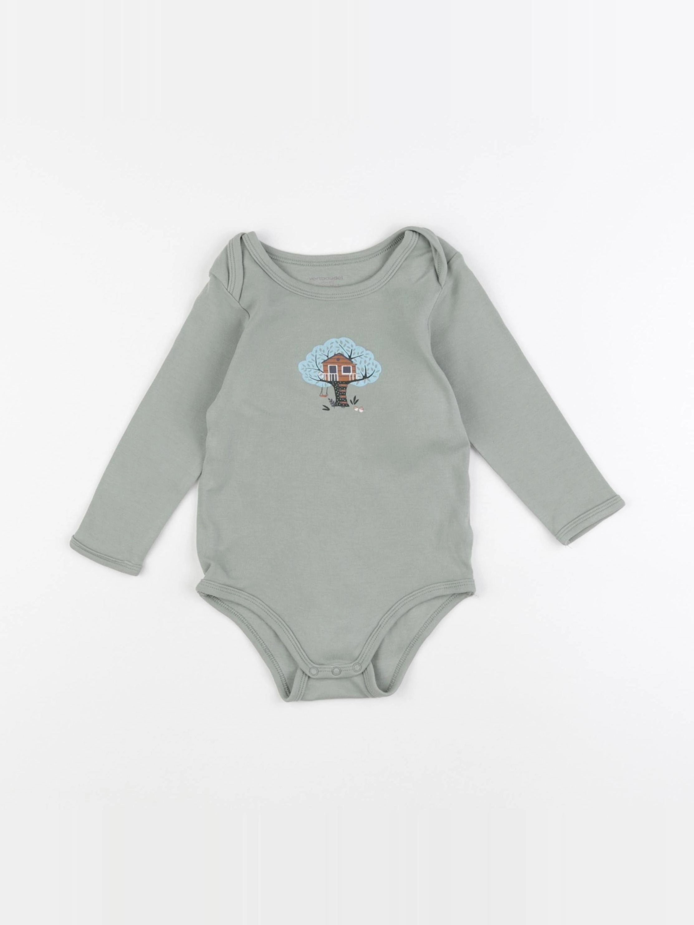Vertbaudet - body bleu - 24 mois