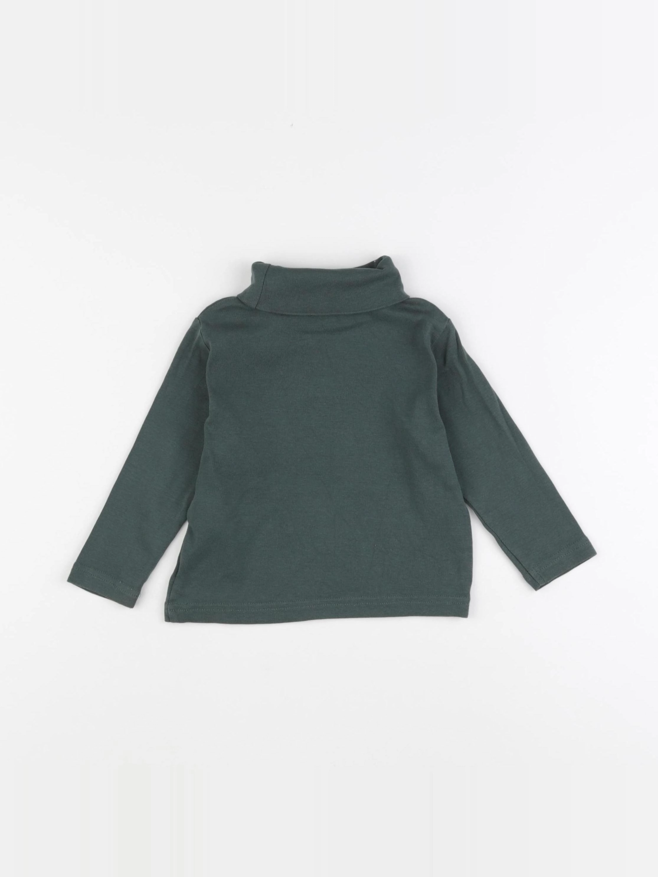 Vertbaudet - sous-pull bleu - 2 ans