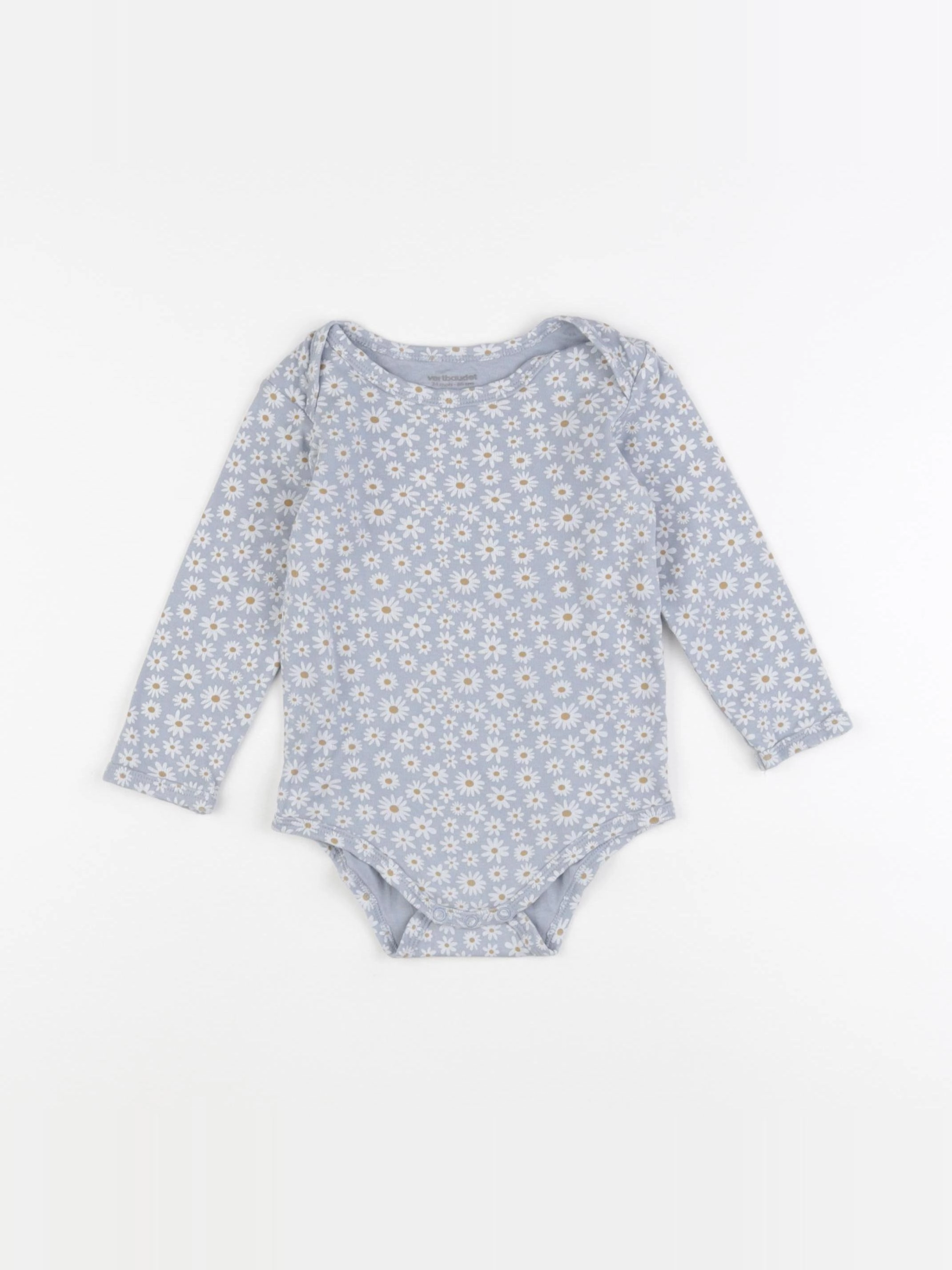 Vertbaudet - body bleu - 24 mois