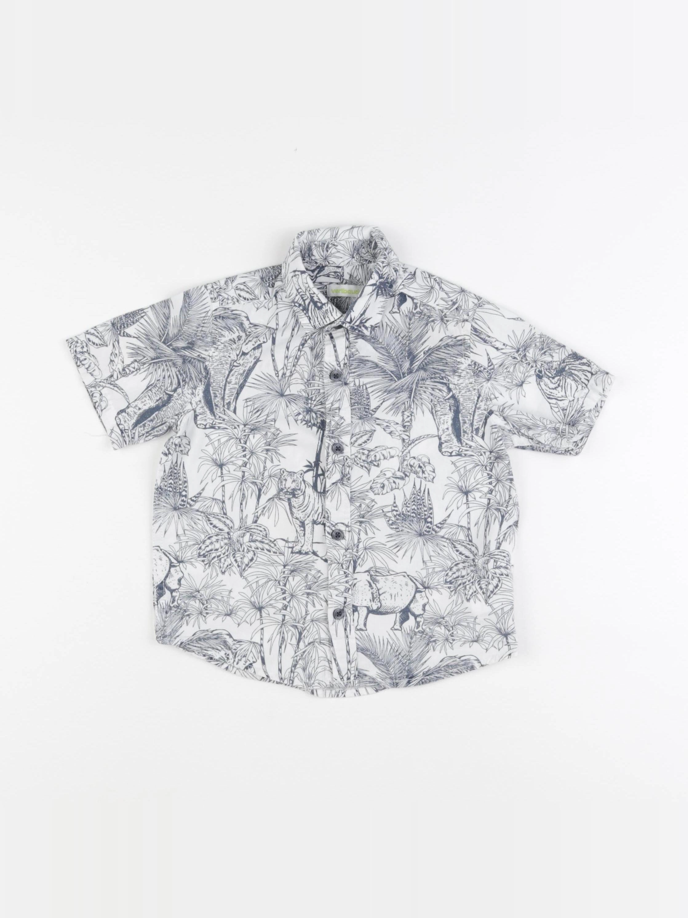 Vertbaudet - chemise multicolore - 3 ans