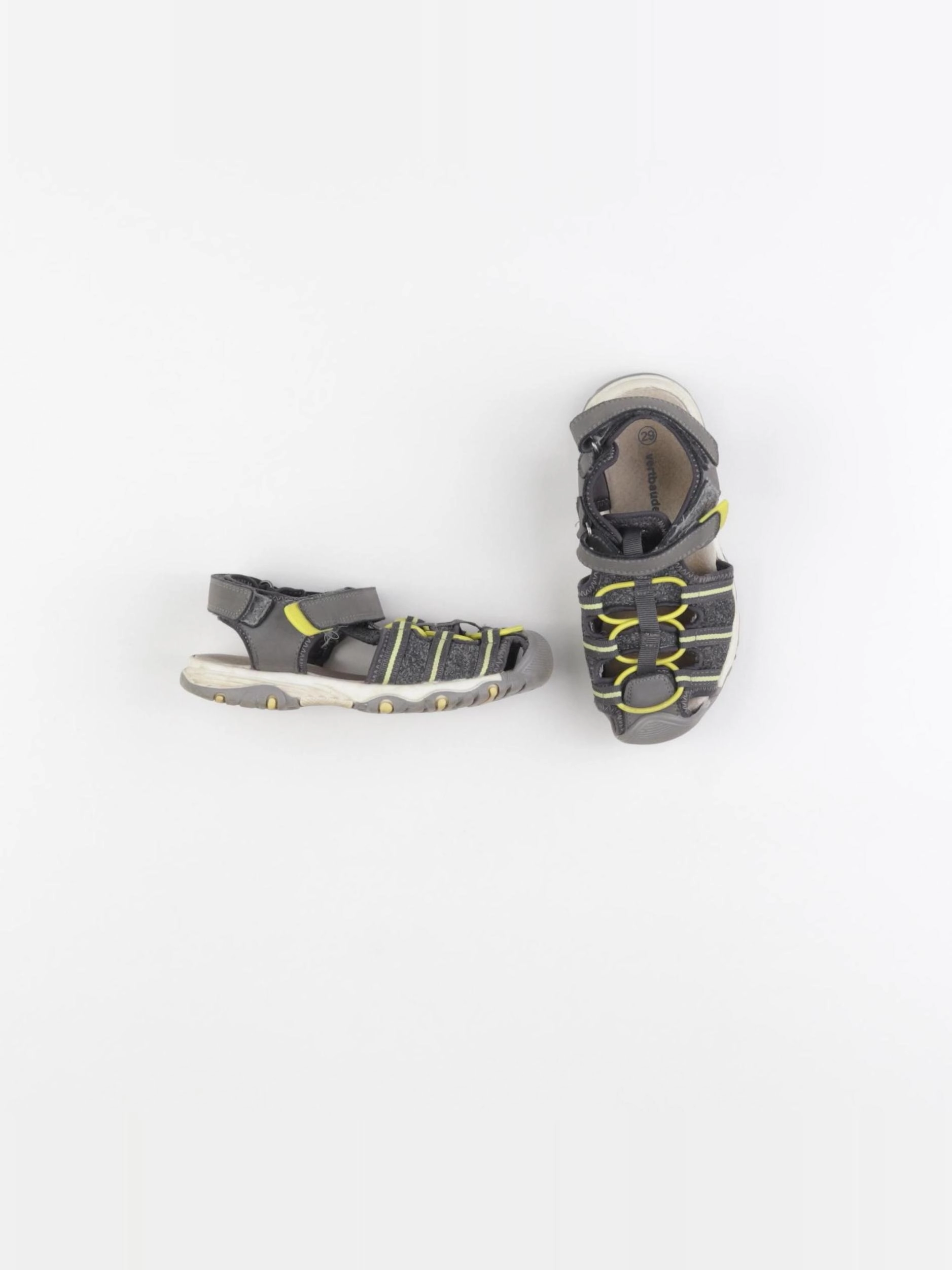 Vertbaudet - sandales gris - pointure 29