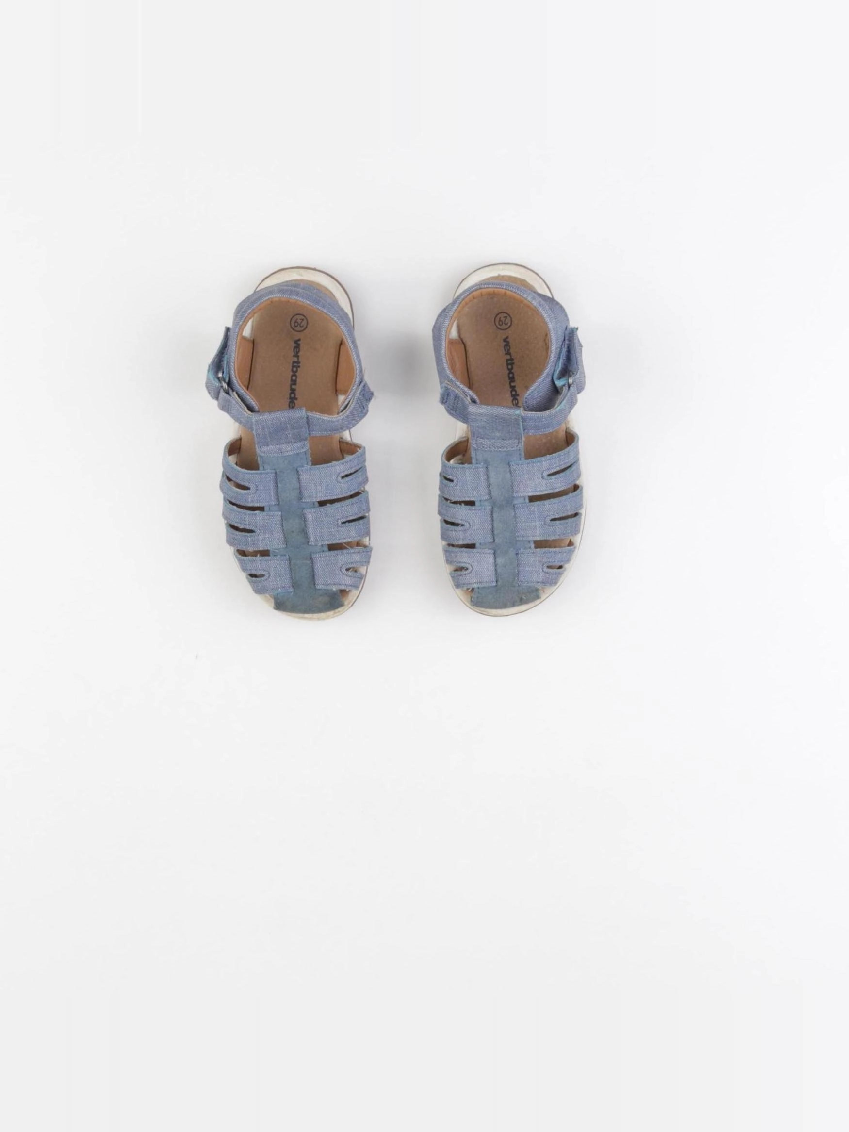 Vertbaudet - sandales bleu - pointure 29