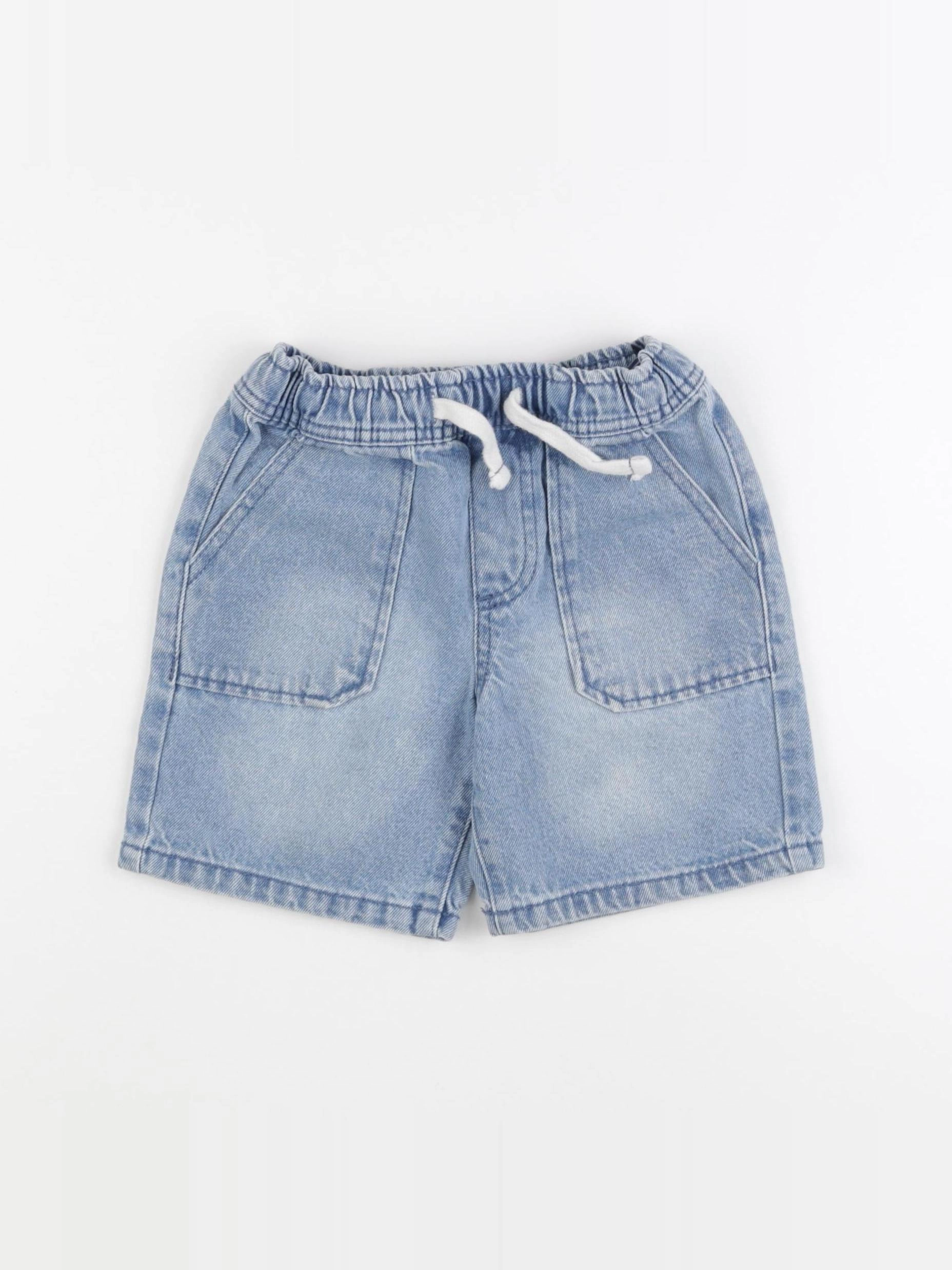 Vertbaudet - short bleu - 4 ans