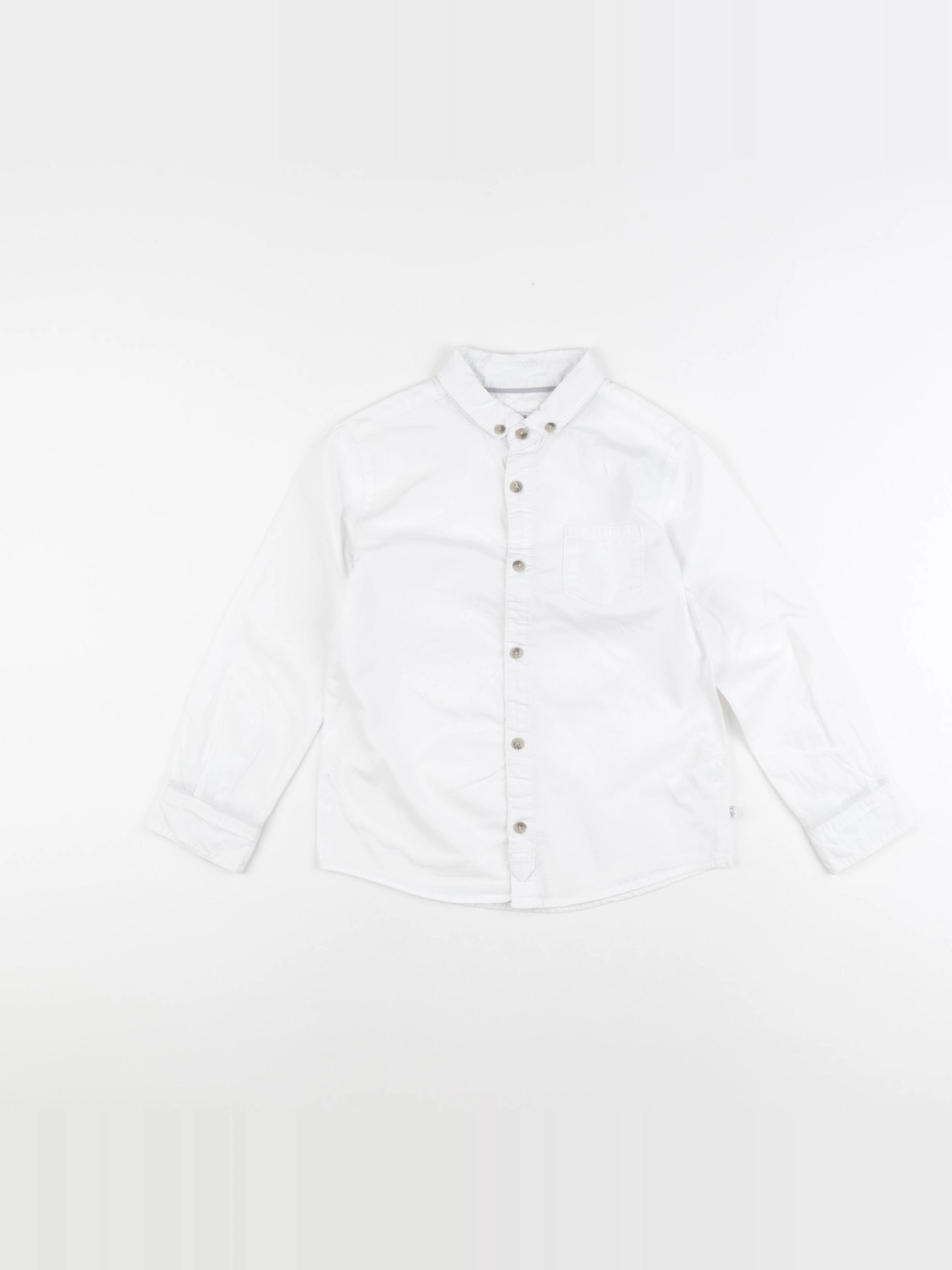 Okaidi - chemise blanc - 6 ans