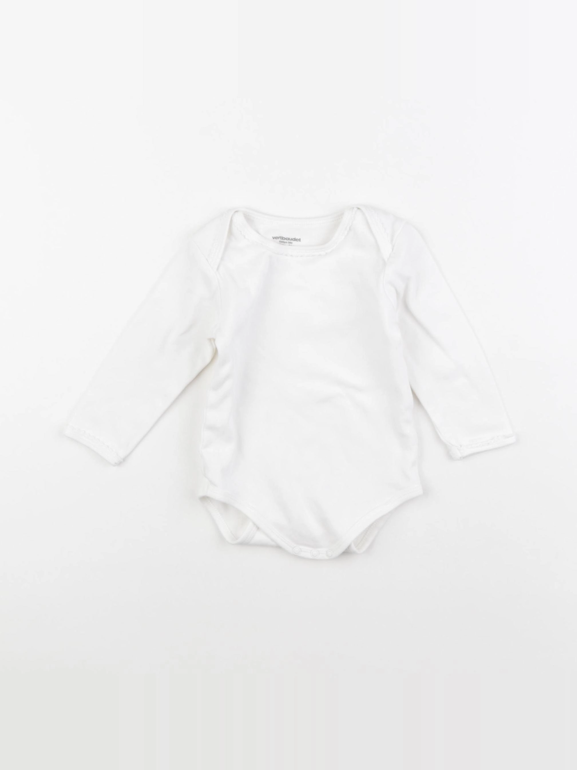 Vertbaudet - body blanc - 18 mois