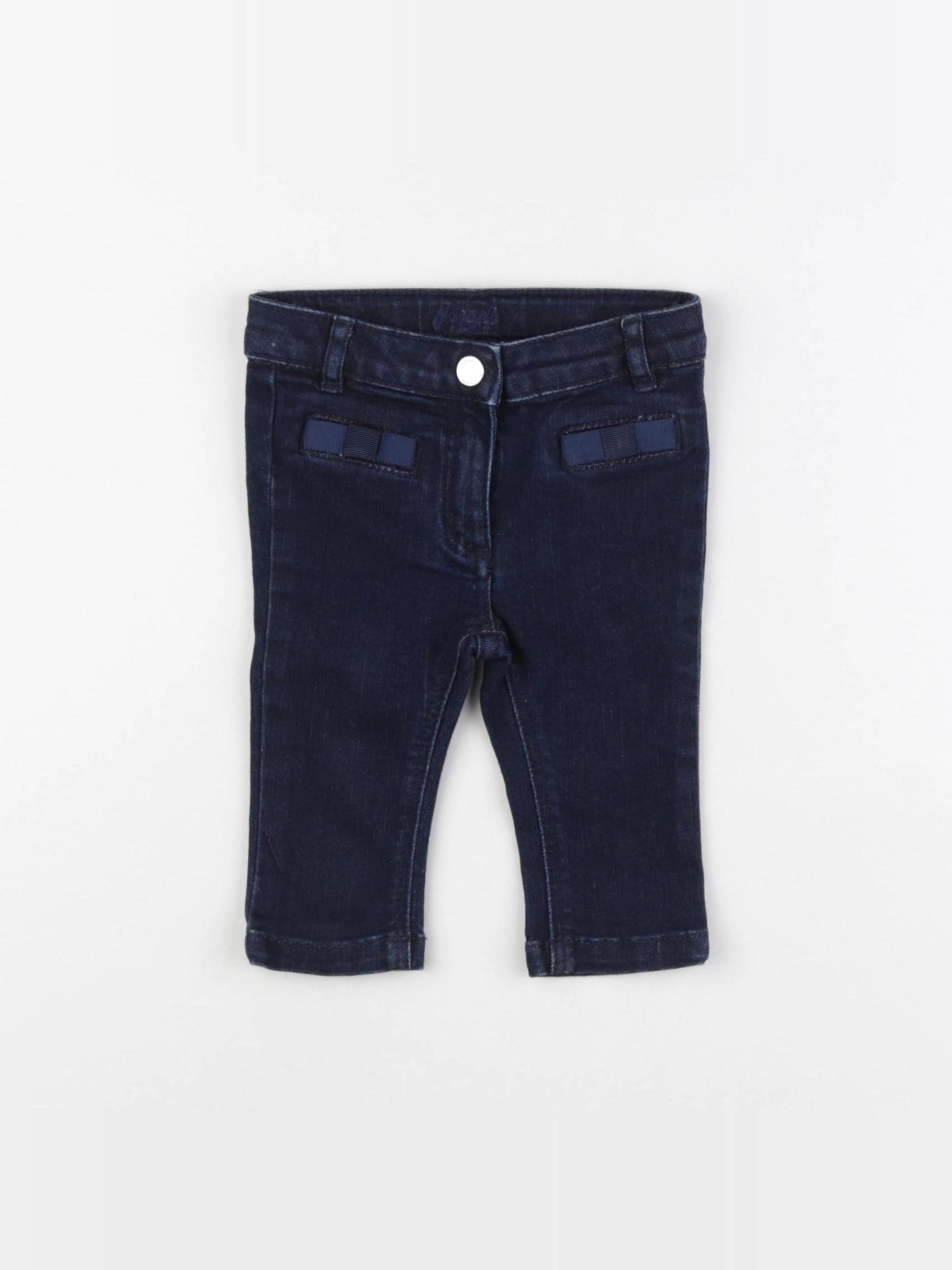 Jacadi - jean bleu - 6 mois