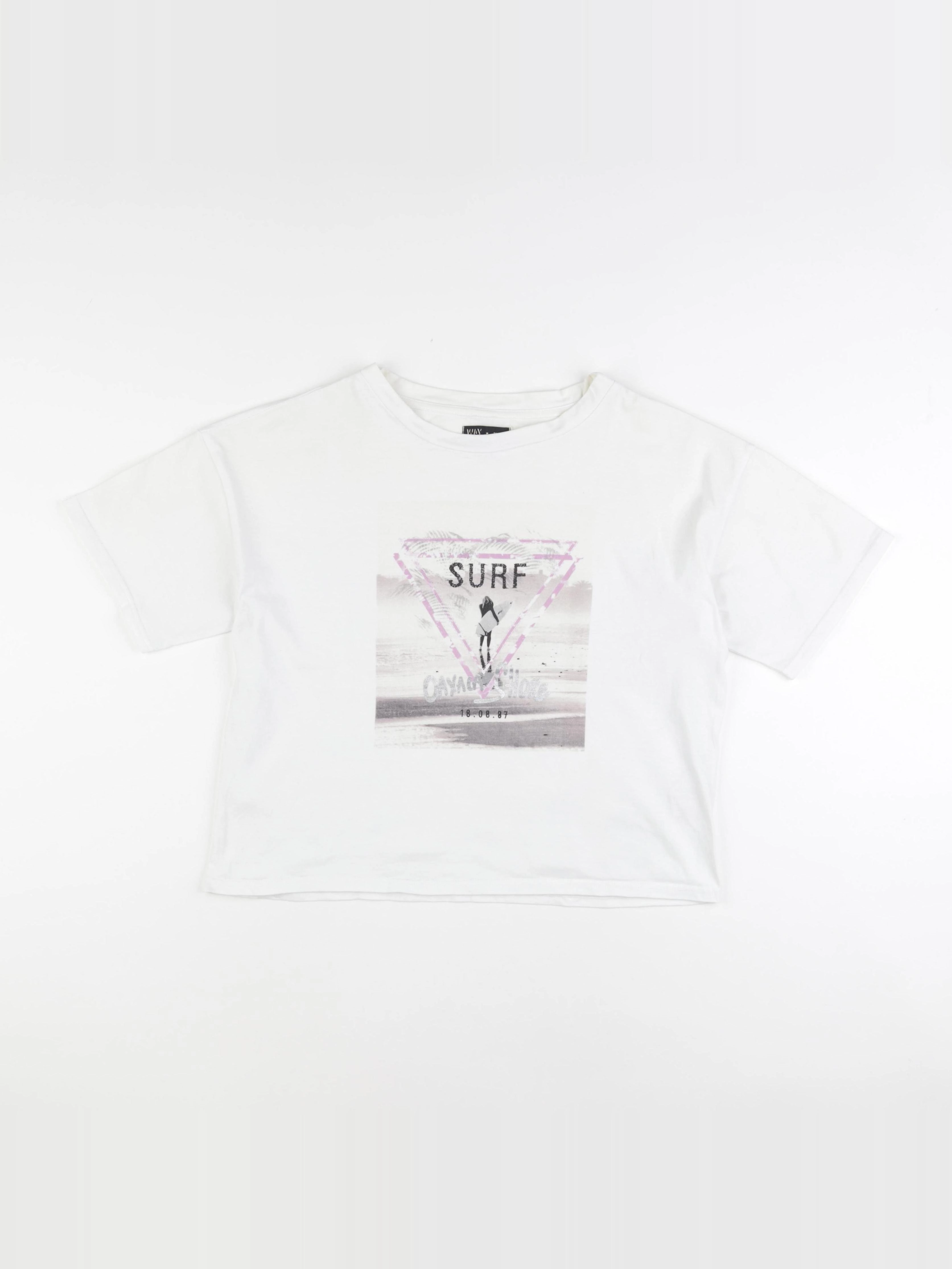 IKKS - tee-shirt blanc - 16 ans