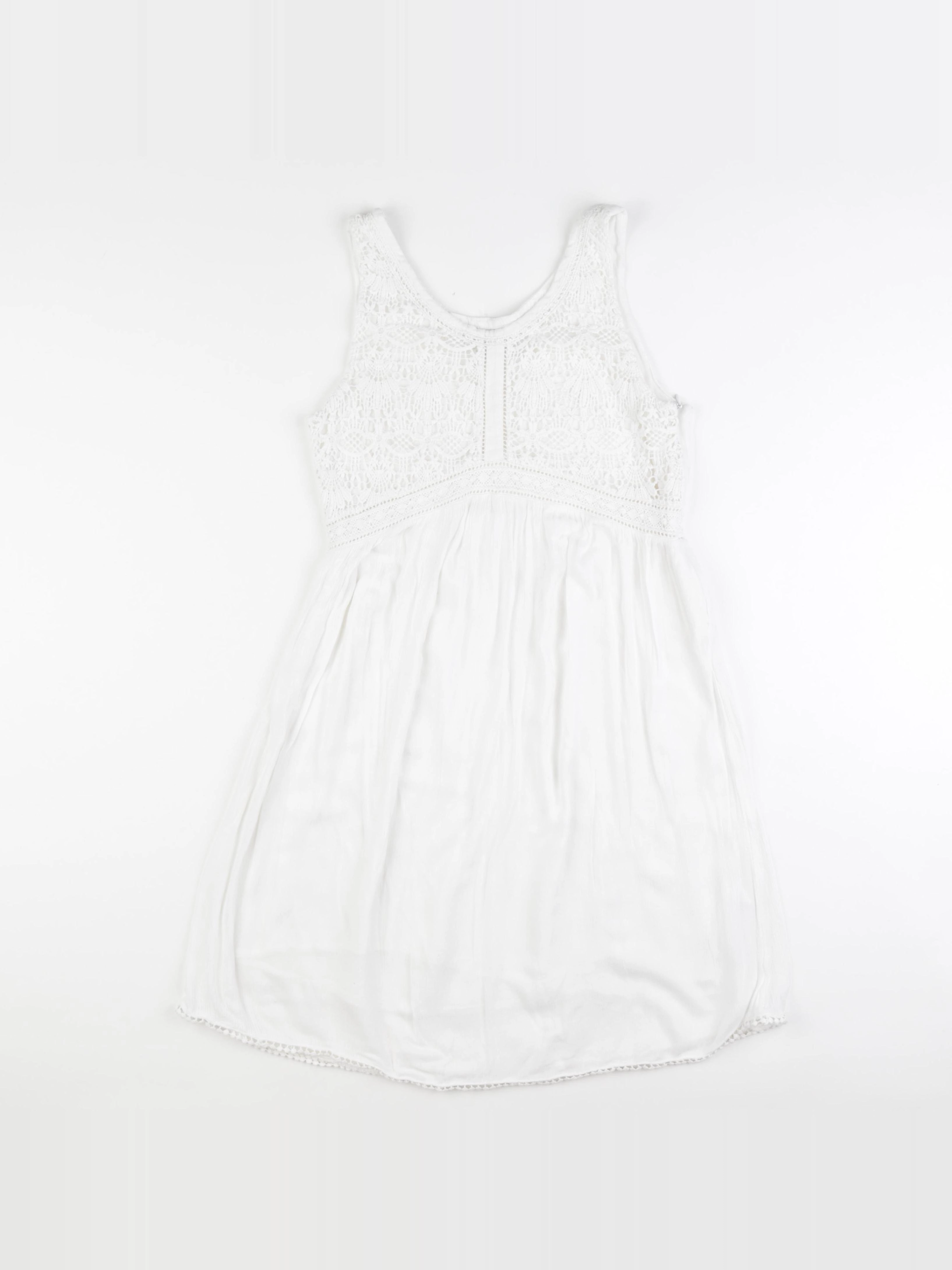 IKKS - robe blanc - 14 ans
