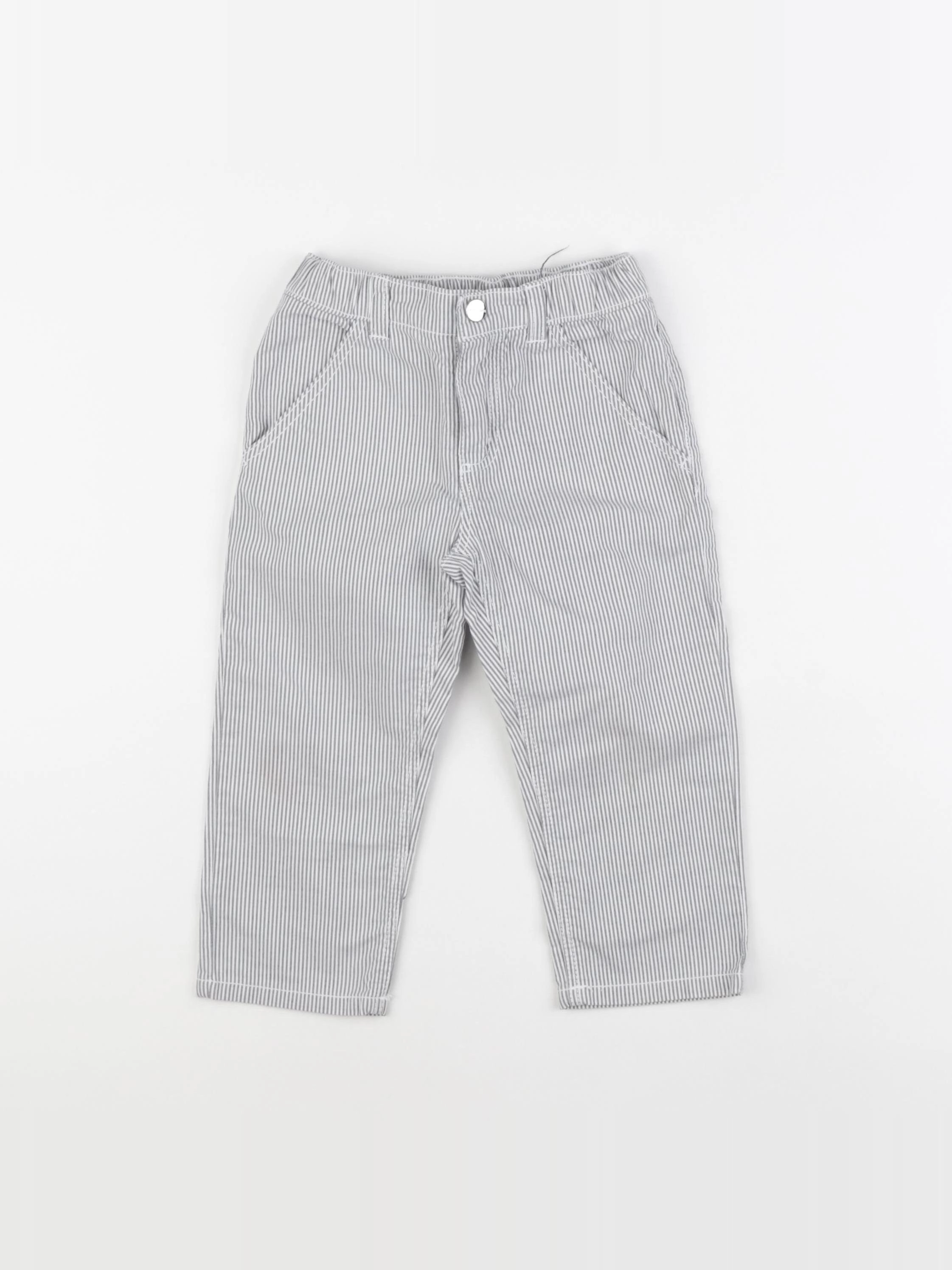 Jacadi - pantalon gris - 24 mois