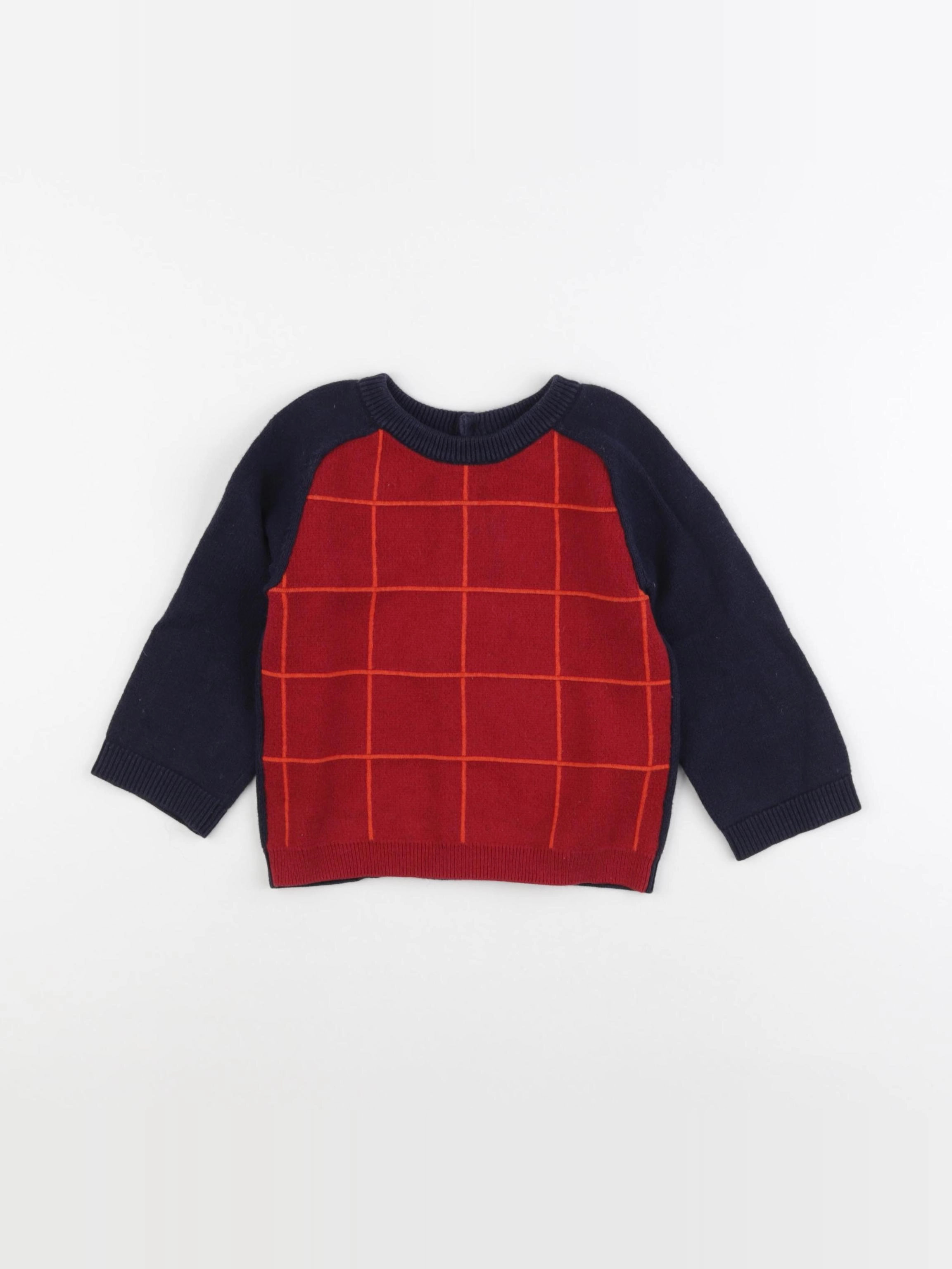 Jacadi - pull rouge - 24 mois