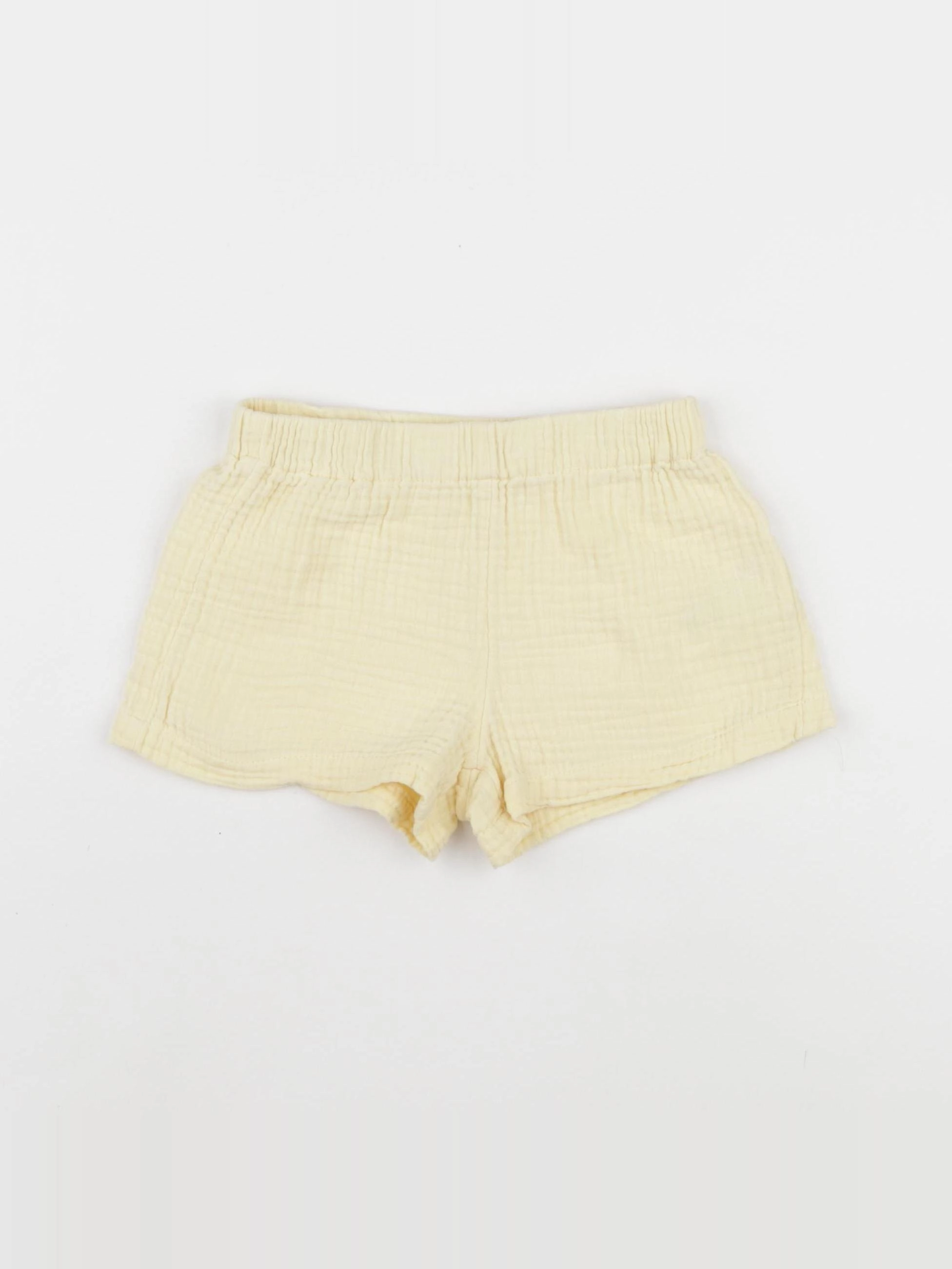 Vertbaudet - short jaune - 5 ans