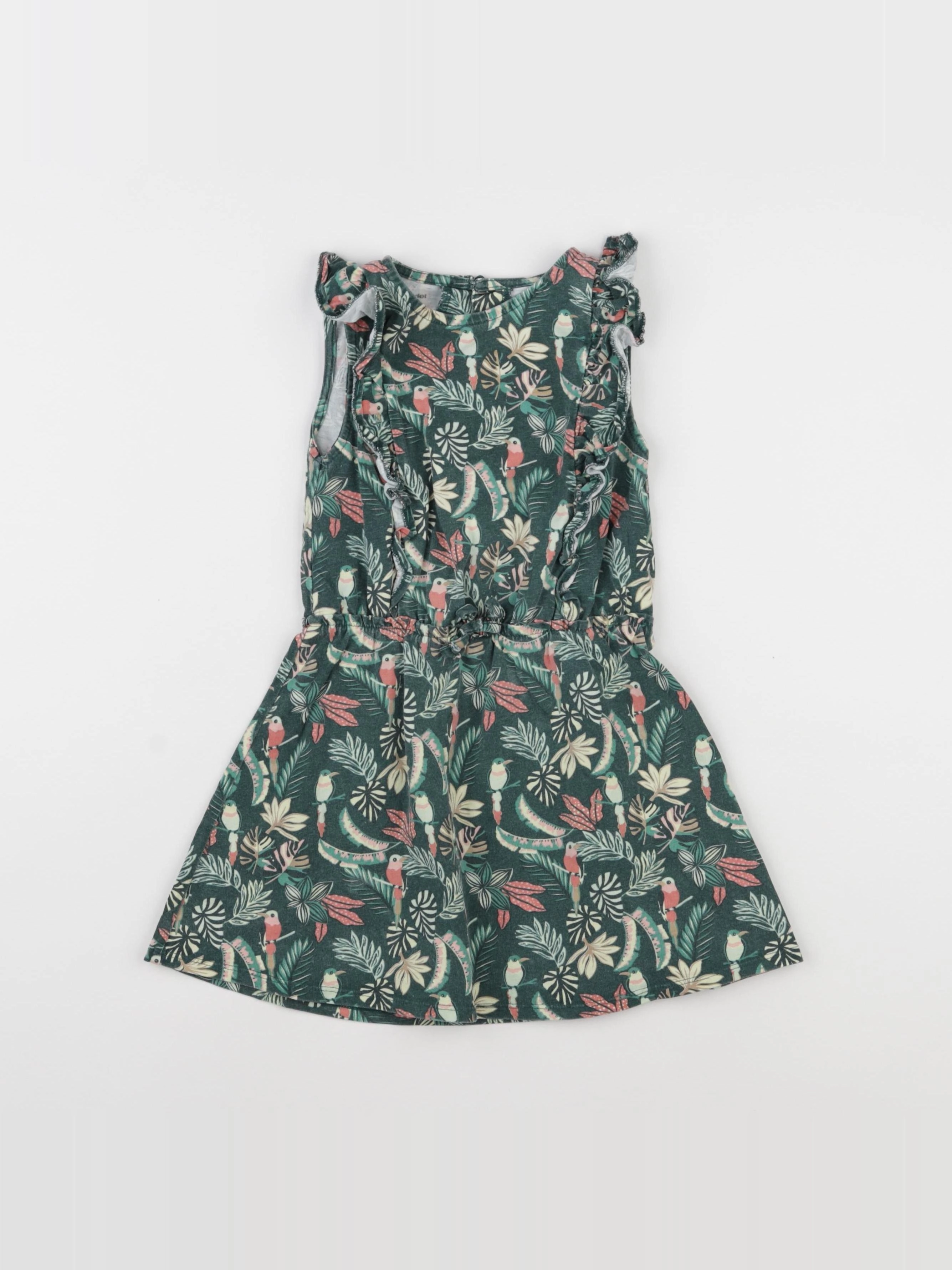 Vertbaudet - robe multicolore - 5 ans