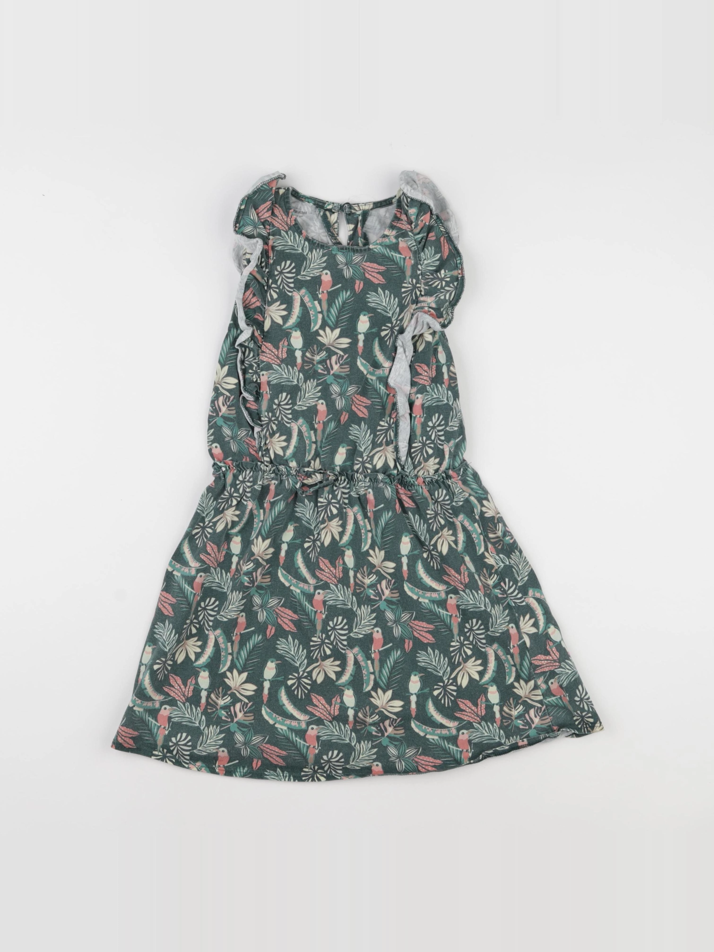Vertbaudet - robe multicolore - 8 ans