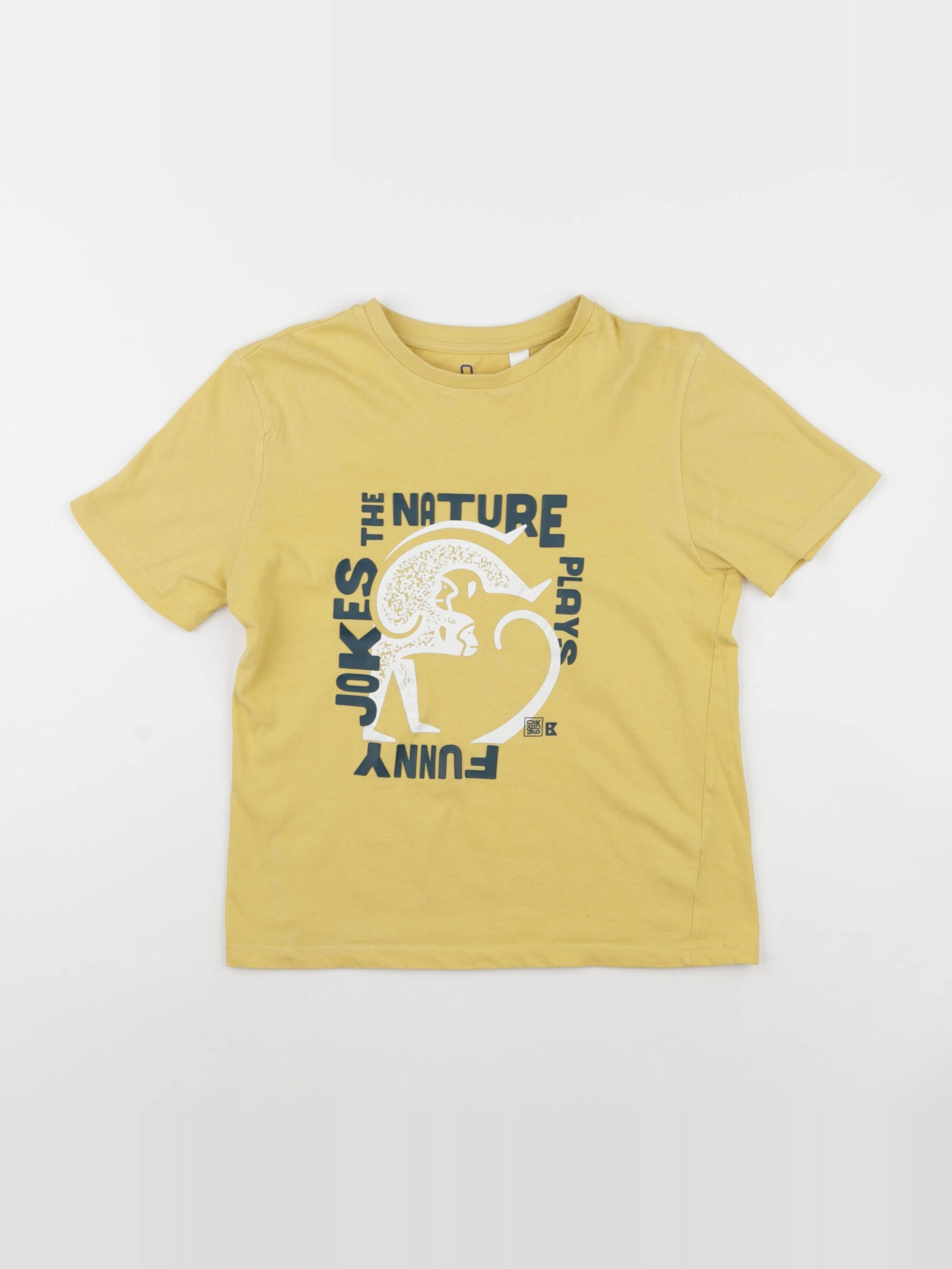 Okaidi - tee-shirt jaune - 10 ans