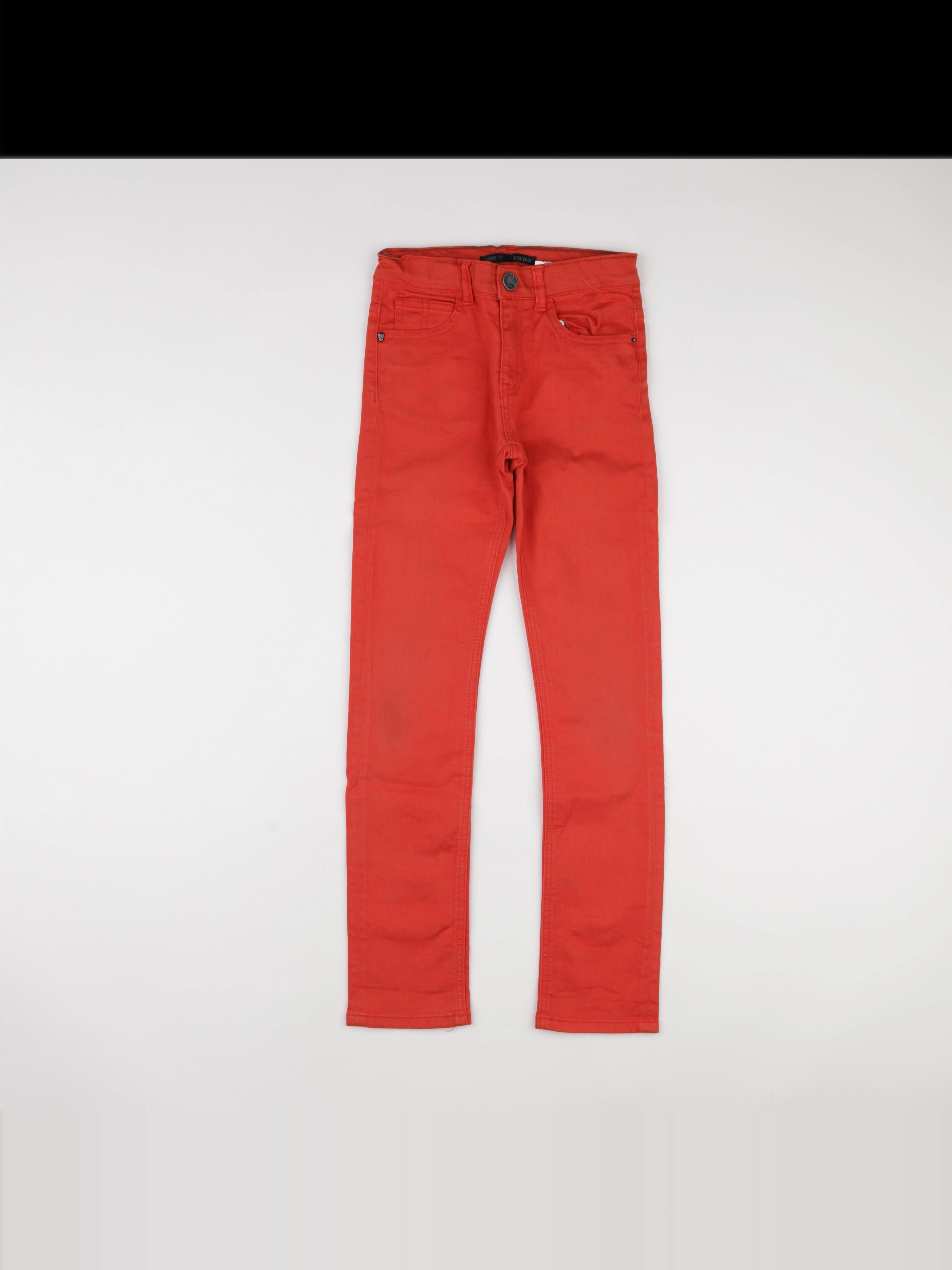 IKKS - jean rouge - 10 ans