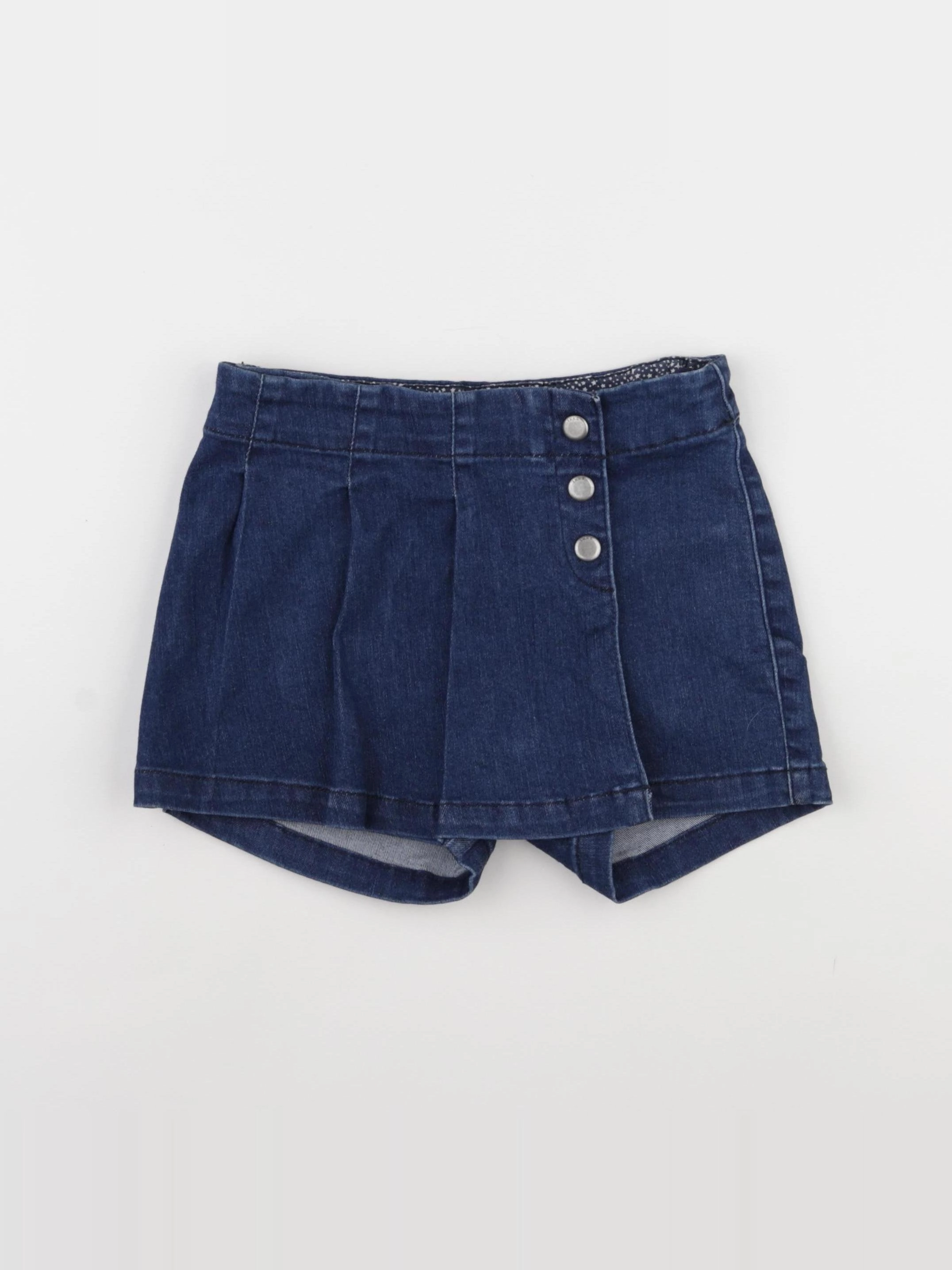 IKKS - jupe short bleu - 8 ans