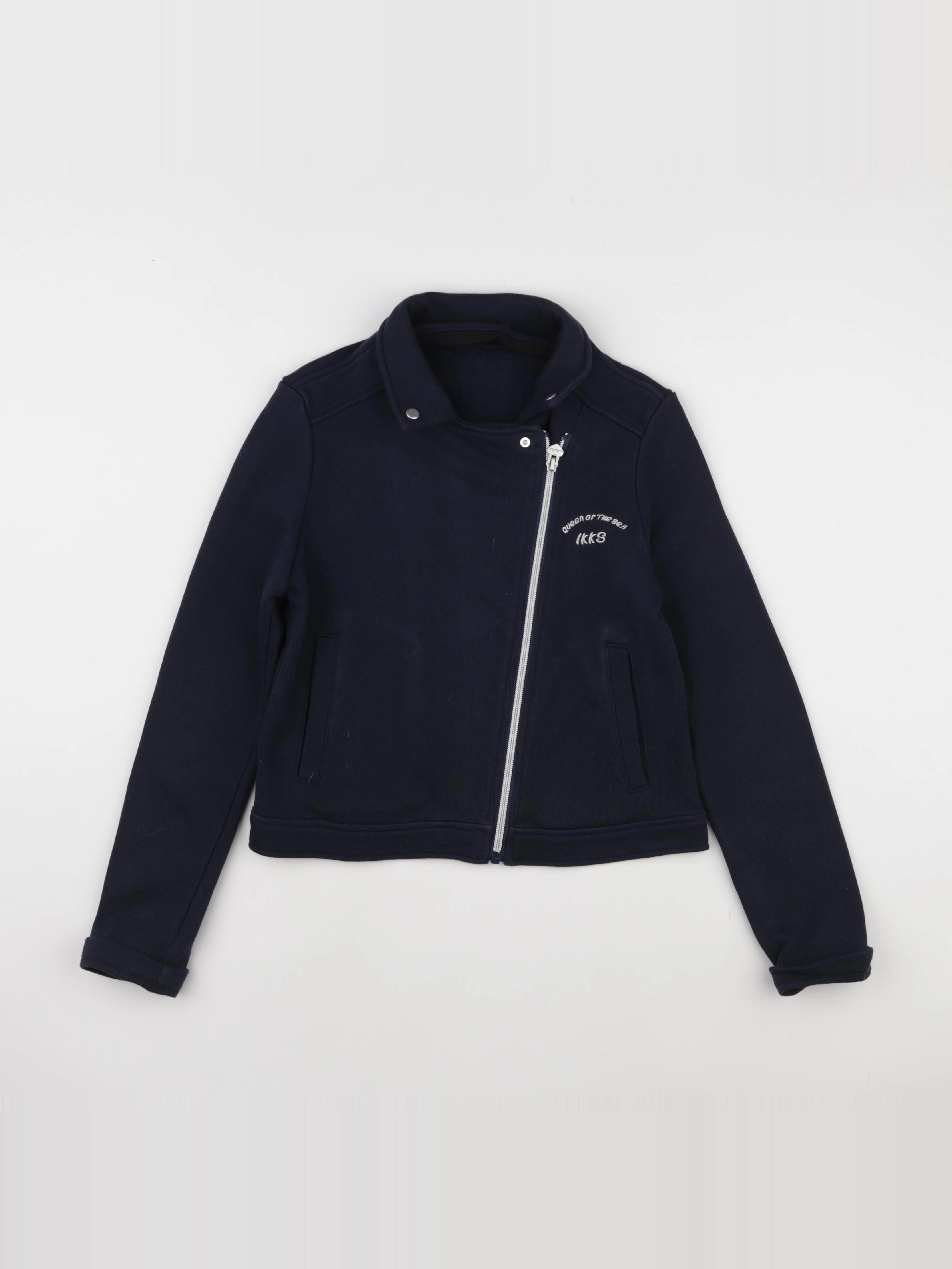 IKKS - veste bleu - 10 ans