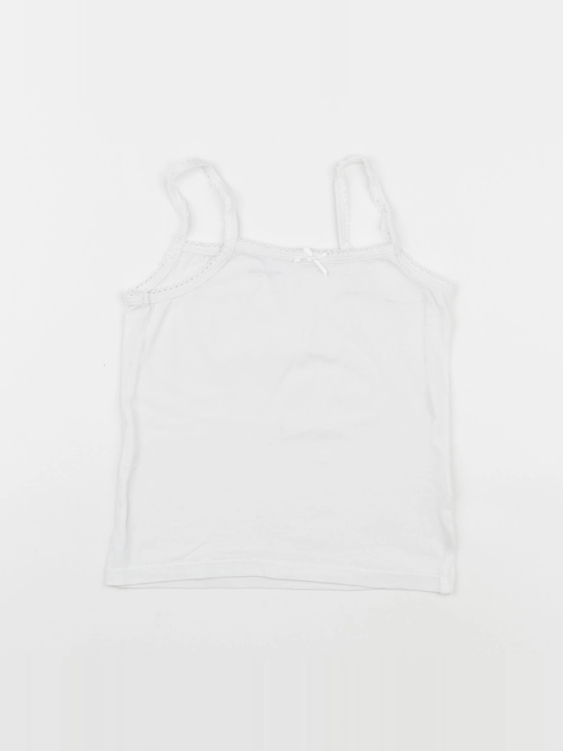 Vertbaudet - maillot de corps blanc - 4 ans
