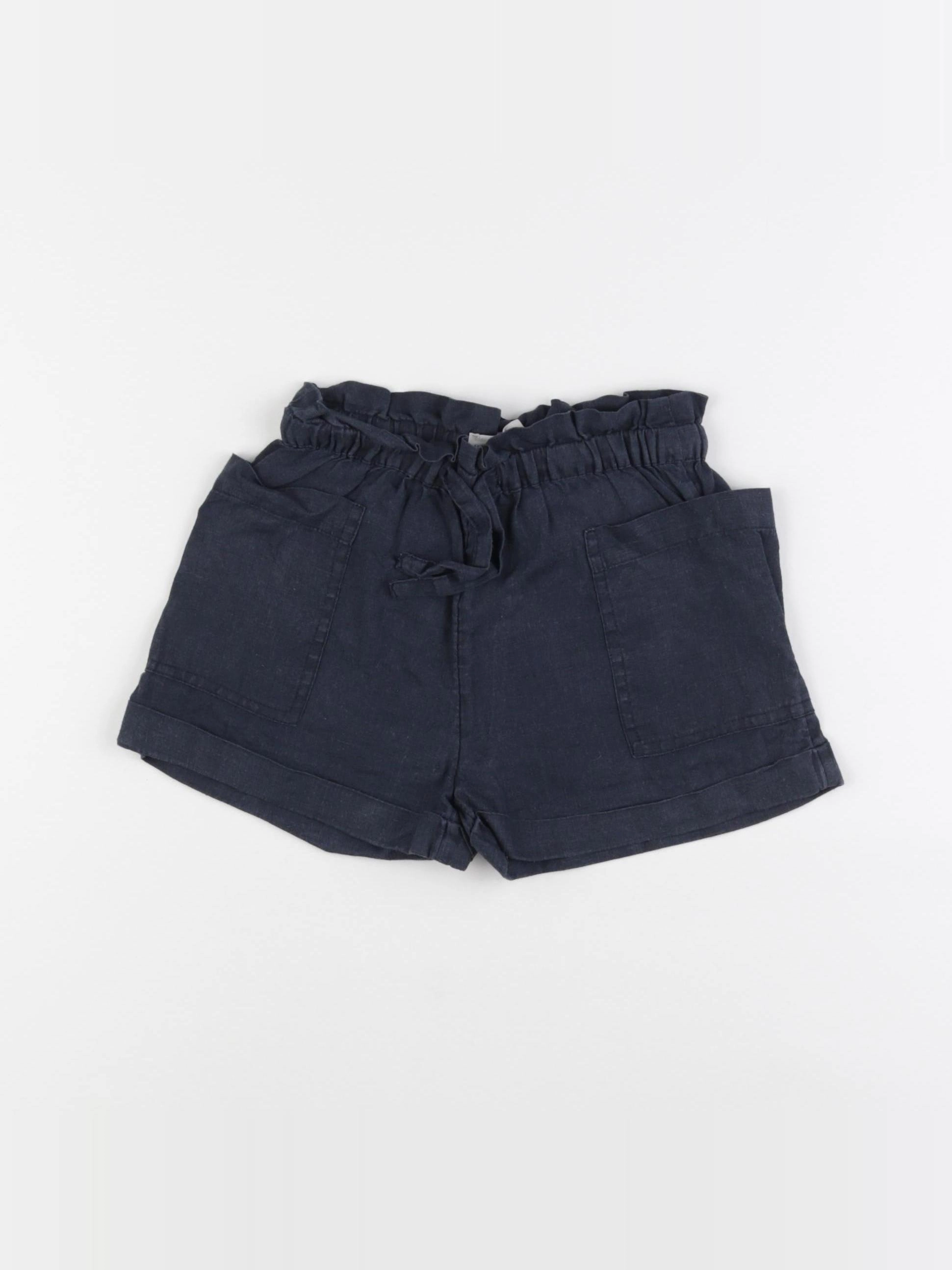 Monoprix - short bleu - 4 ans