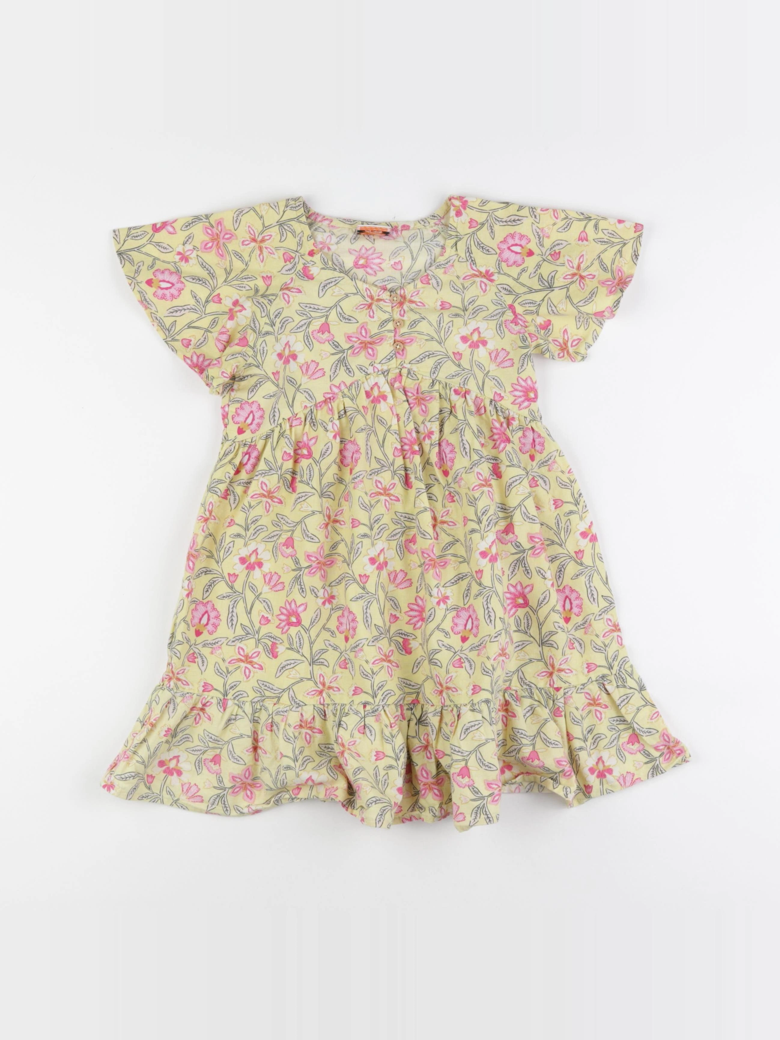 Tape à l'oeil - robe jaune - 5 ans