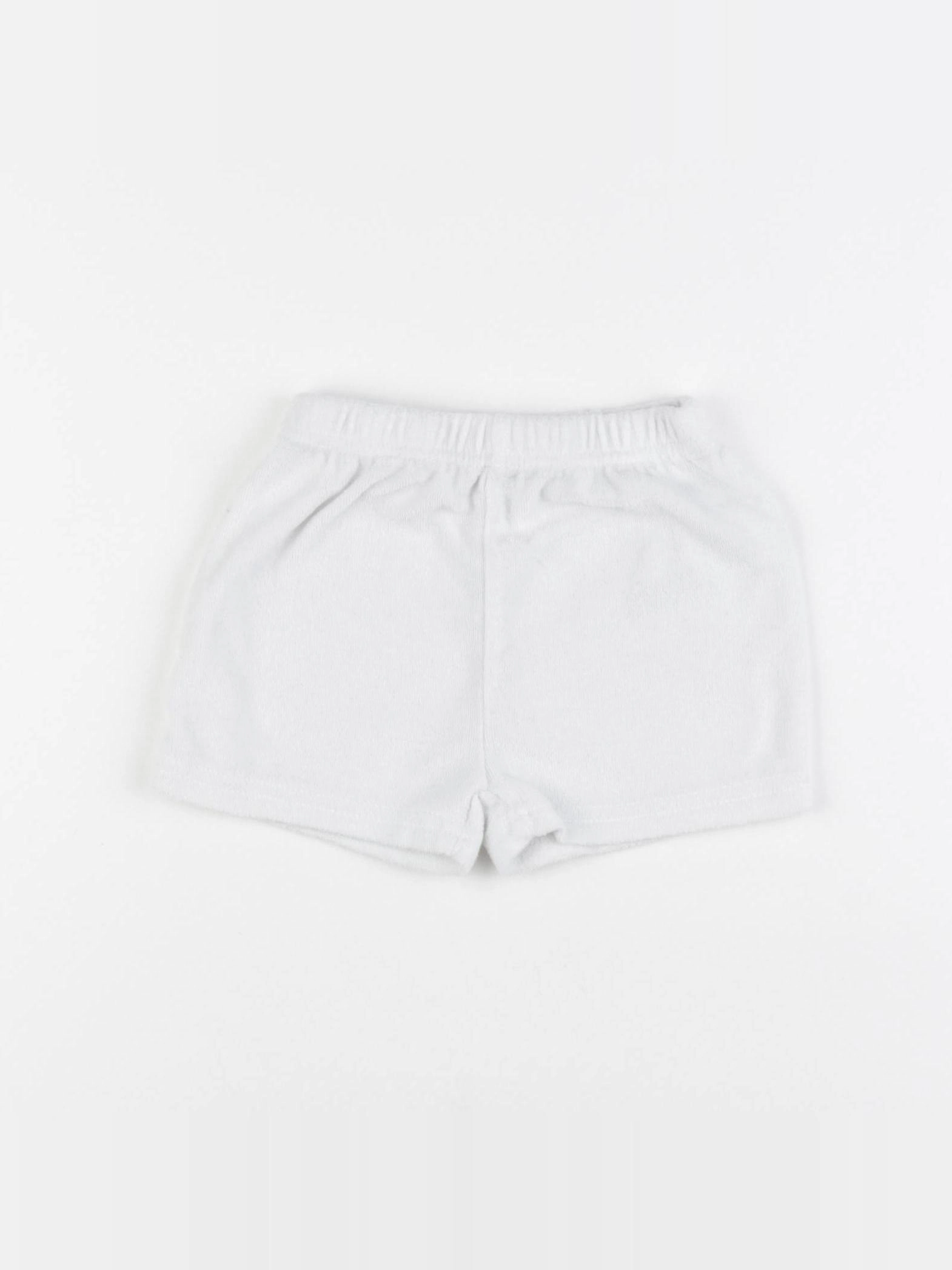 Vertbaudet - short blanc - 2 ans