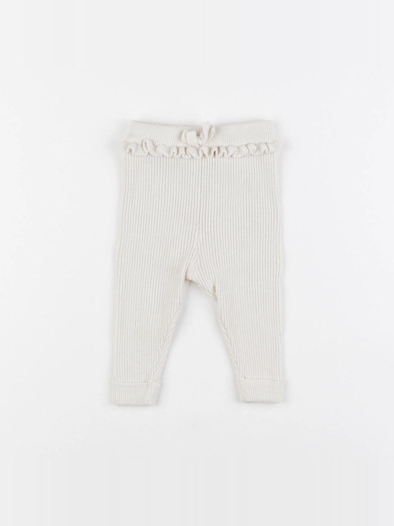 Vertbaudet - legging blanc - 1 mois