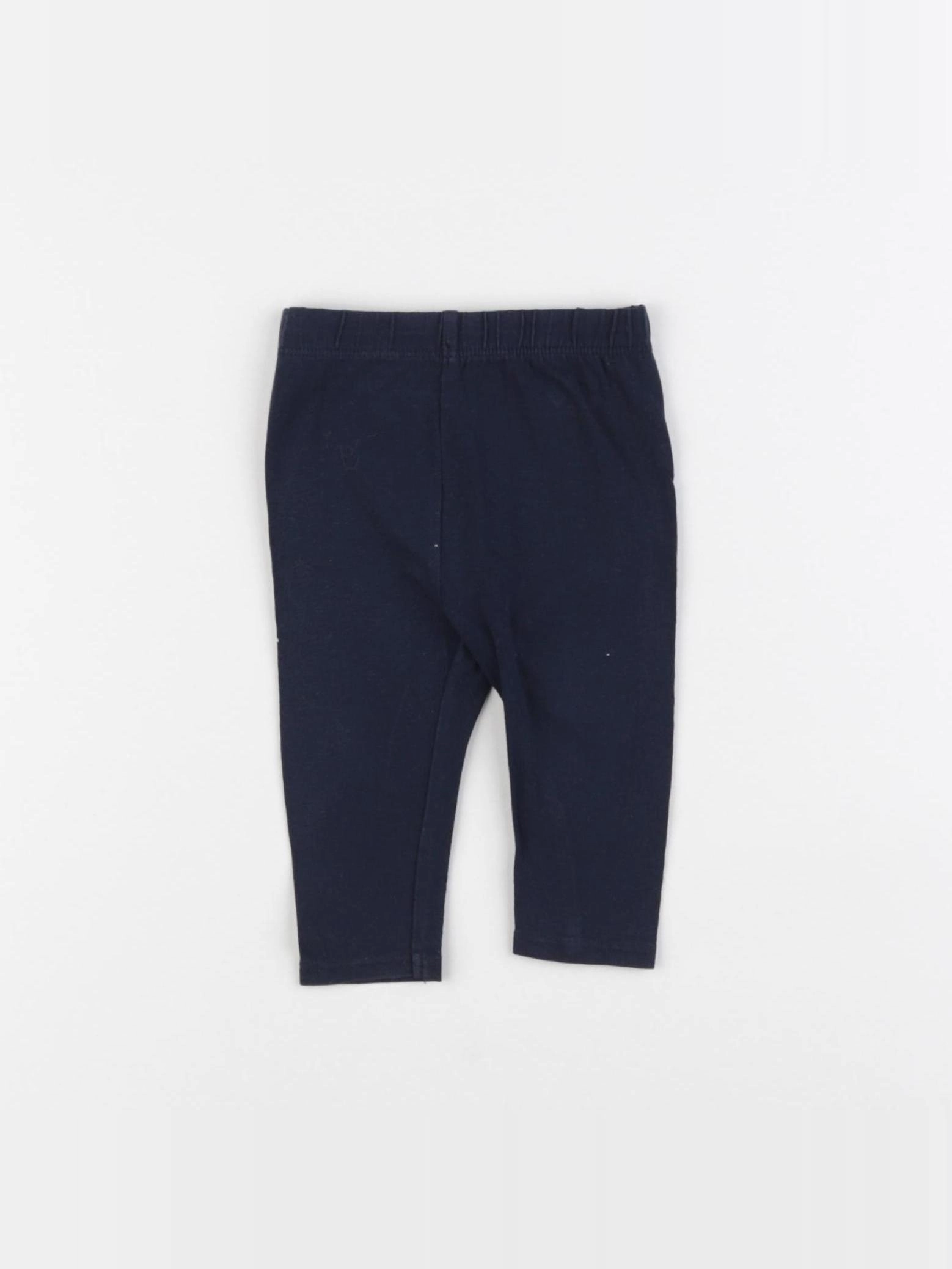 Vertbaudet - legging bleu - 3 mois