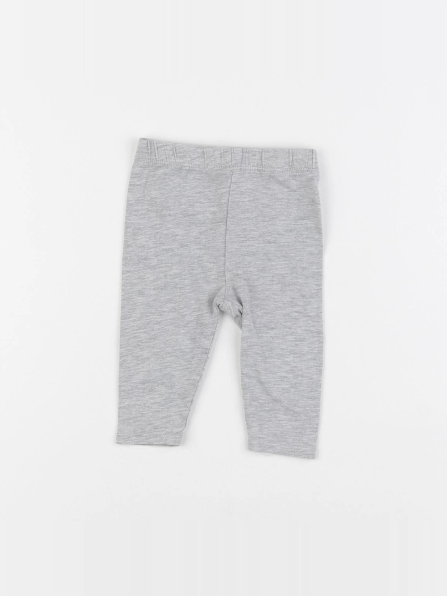 Vertbaudet - legging gris - 3 mois