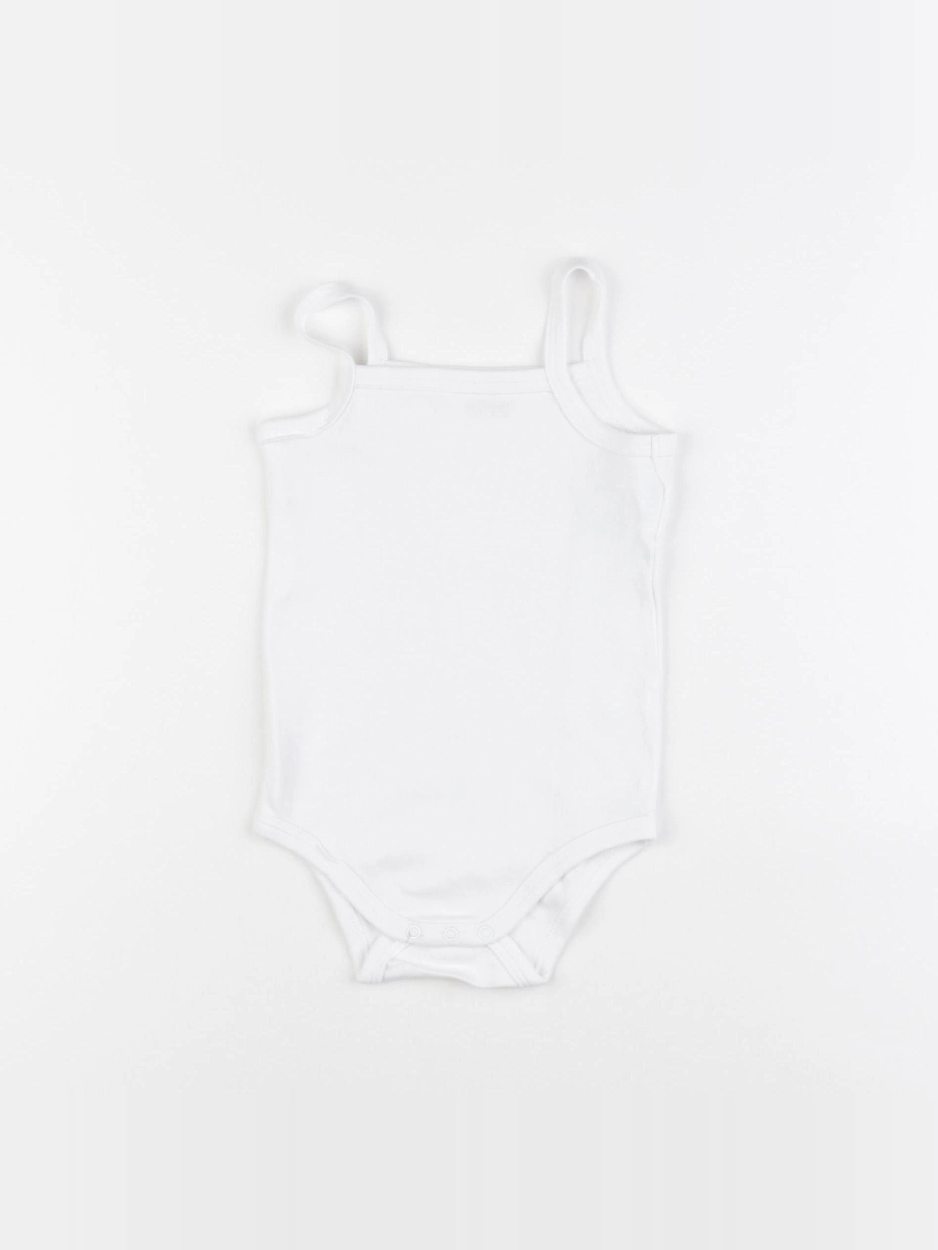 Vertbaudet - body blanc - 18 mois